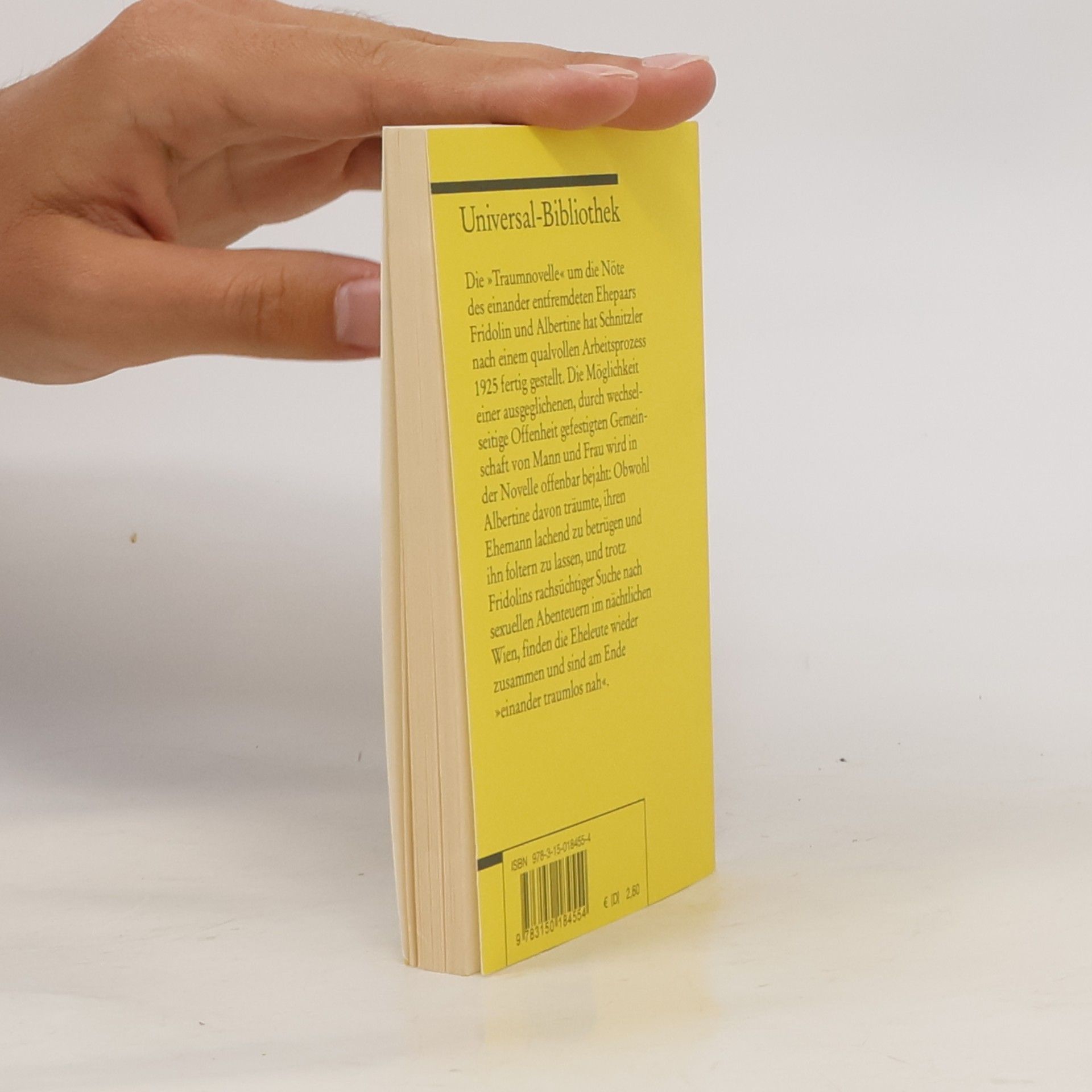 Arthur Schnitzler Traumnovelle