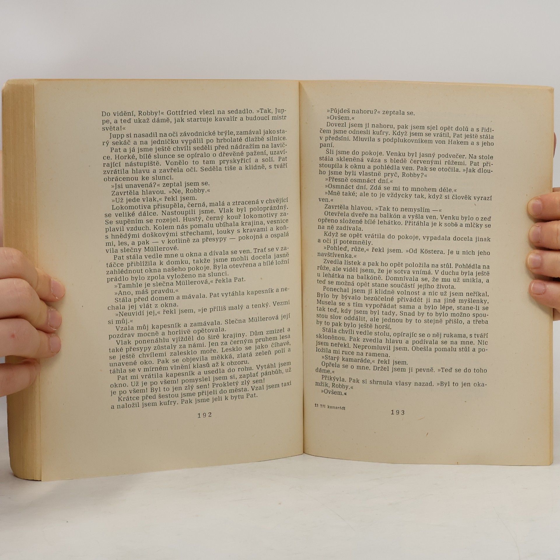 Erich Maria Remarque Tři kamarádi