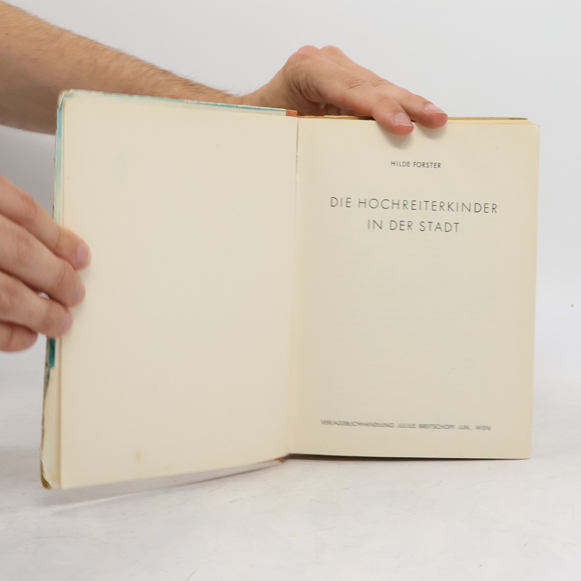 Hilde Forster Die Hochreiler-Kinder in der Stadt