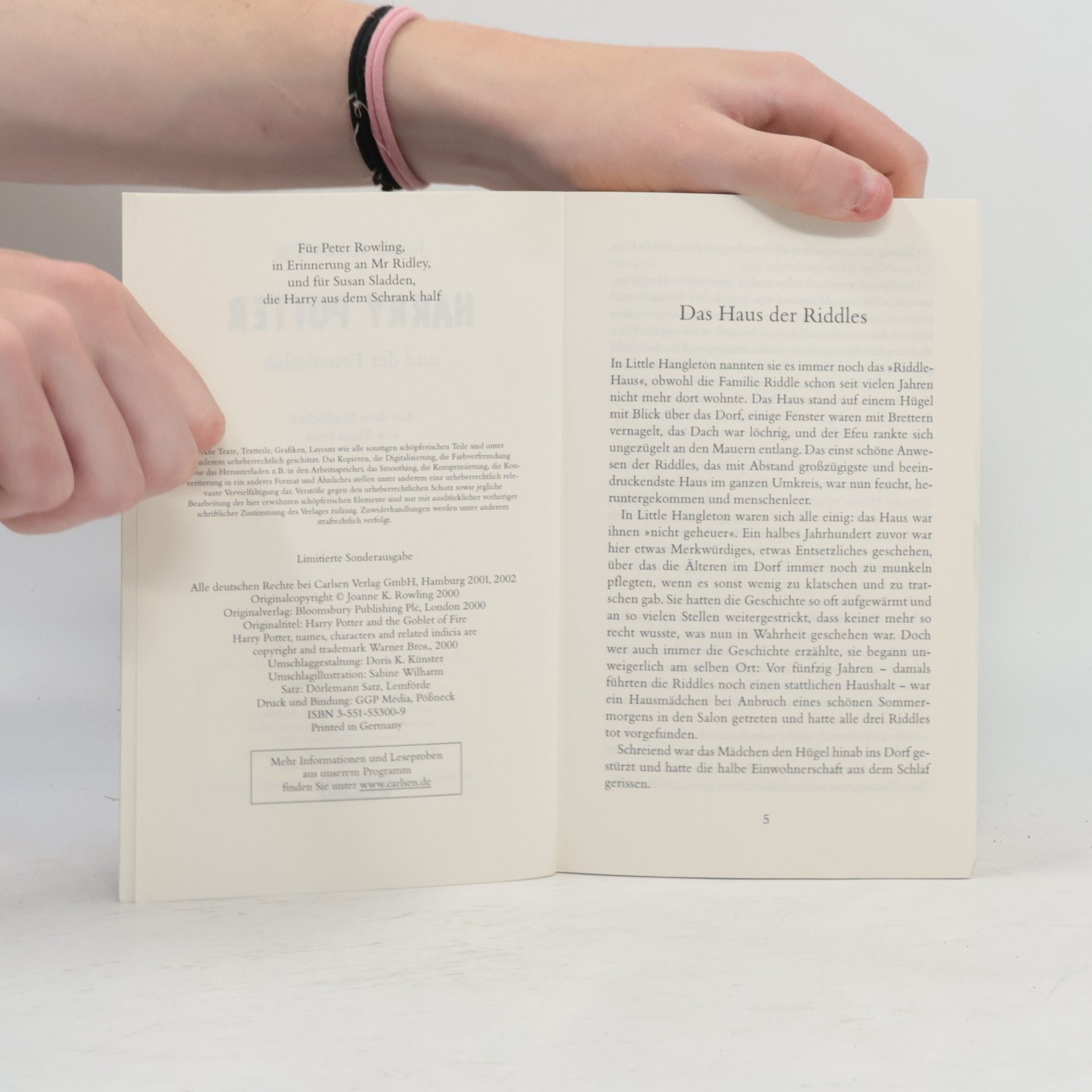 J. K. Rowling Harry Potter und der Feuerkelch