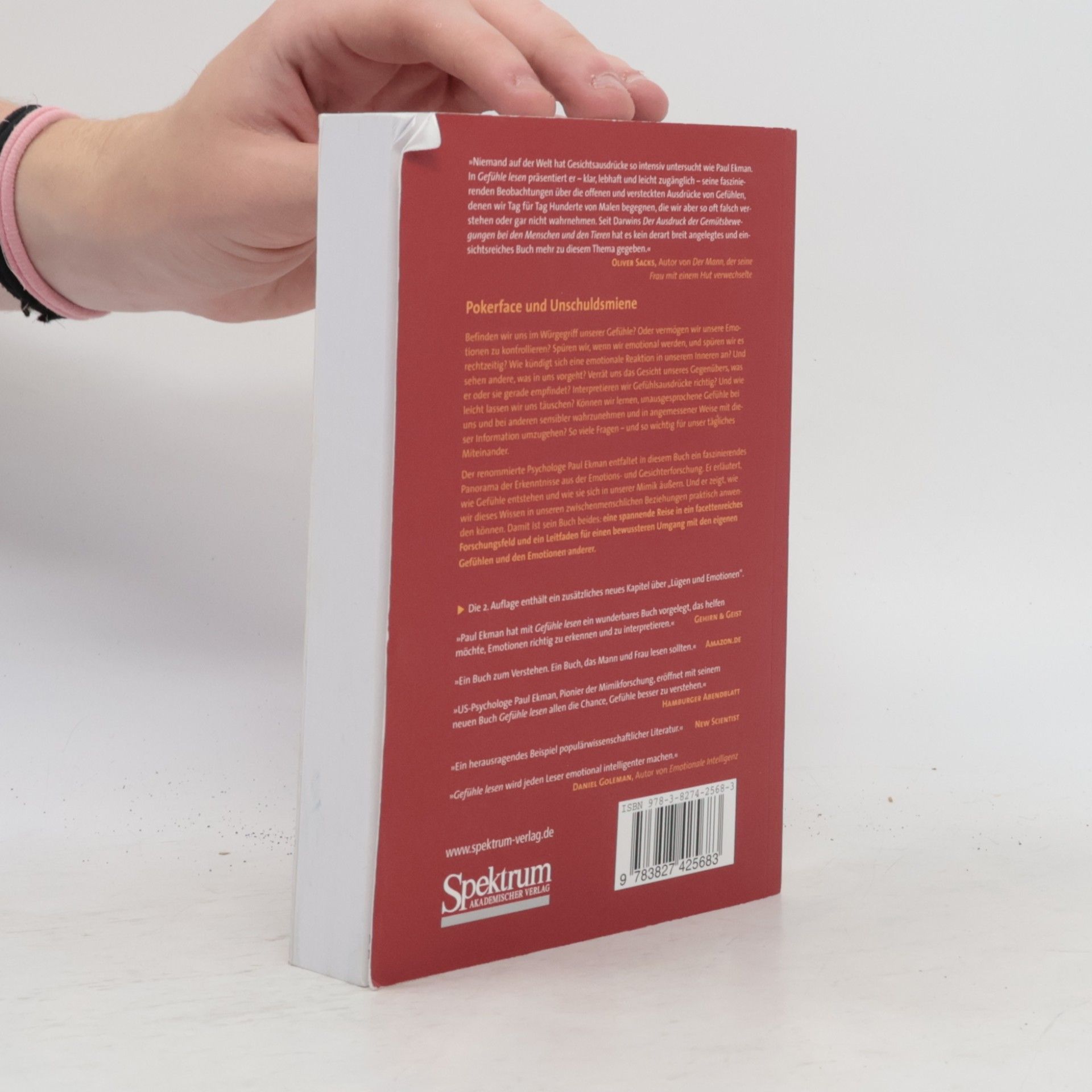 Paul Ekman Gefühle lesen. 2. Auflage