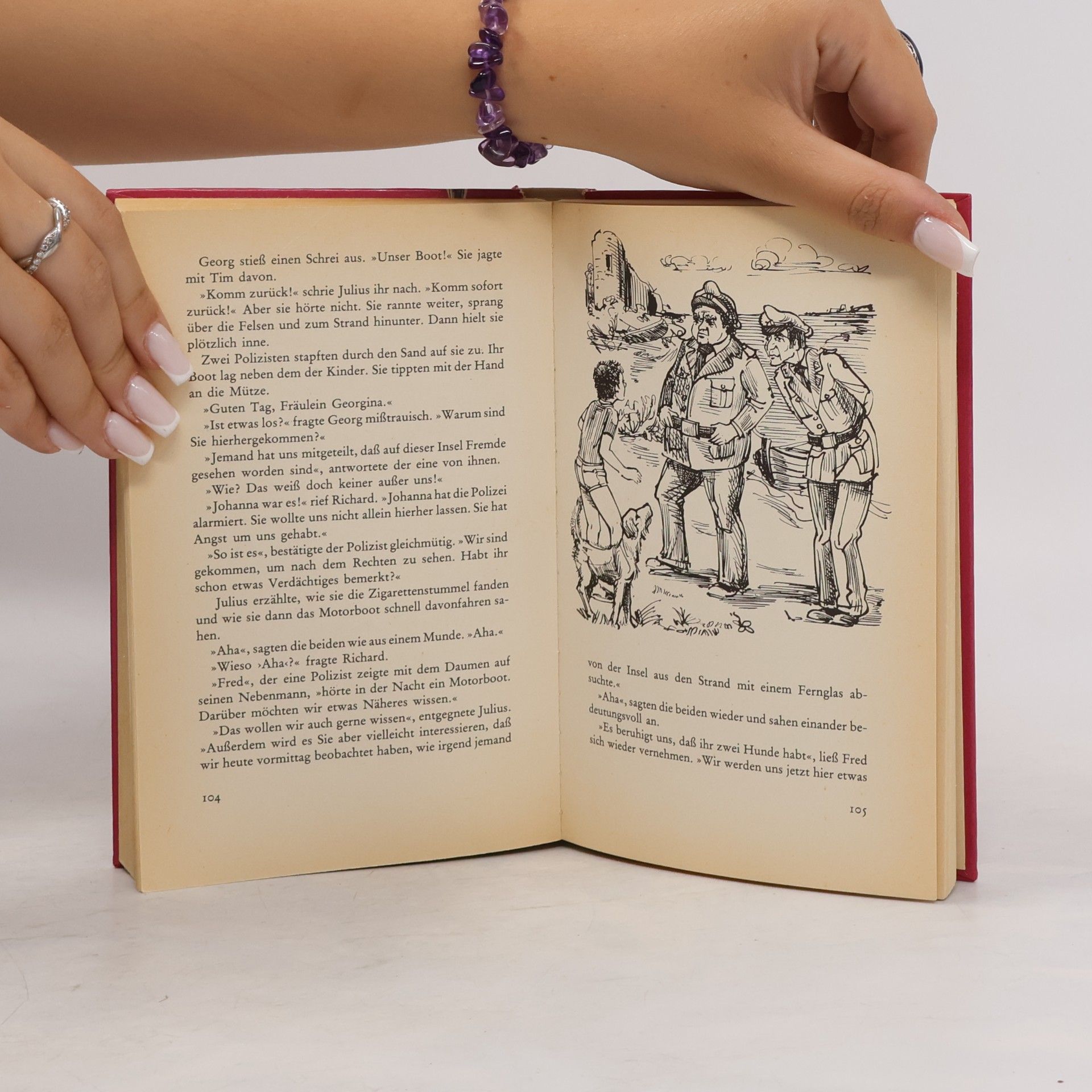 Enid Blyton 5 Freunde jagen die Entführer