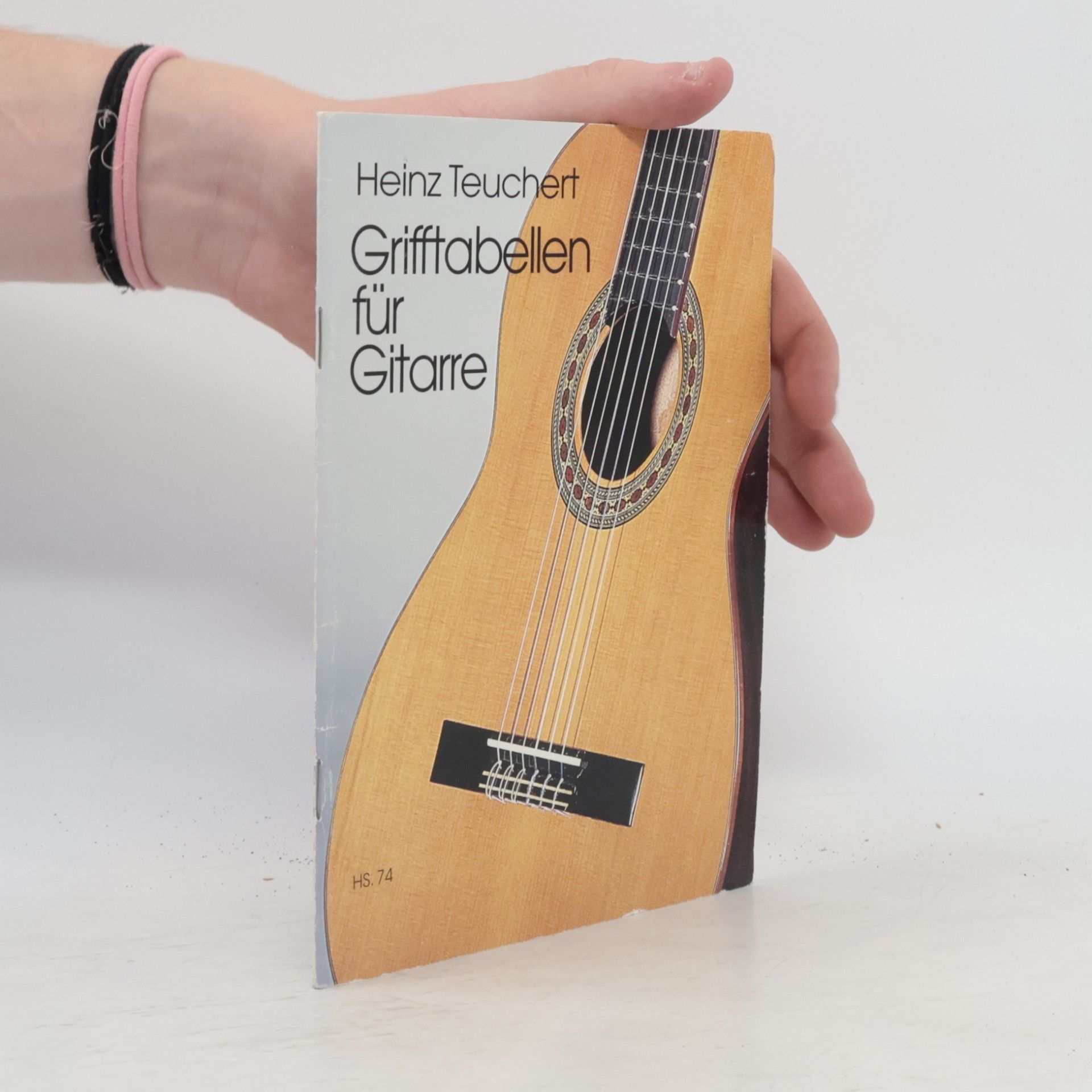 Heinz Teuchert GRIFFTABELLEN FUR GITARRE GUITARE