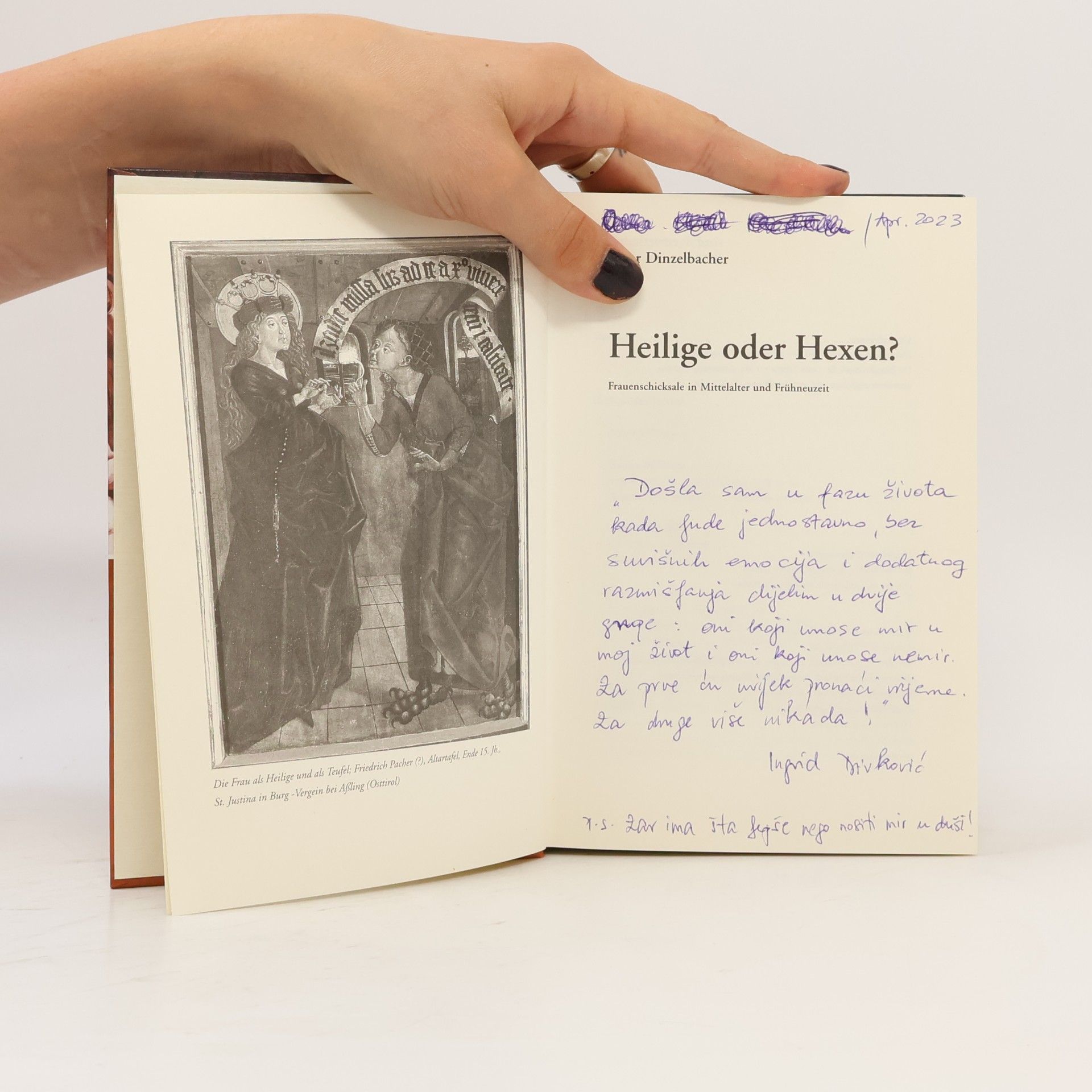 Peter Dinzelbacher Heilige oder Hexen?