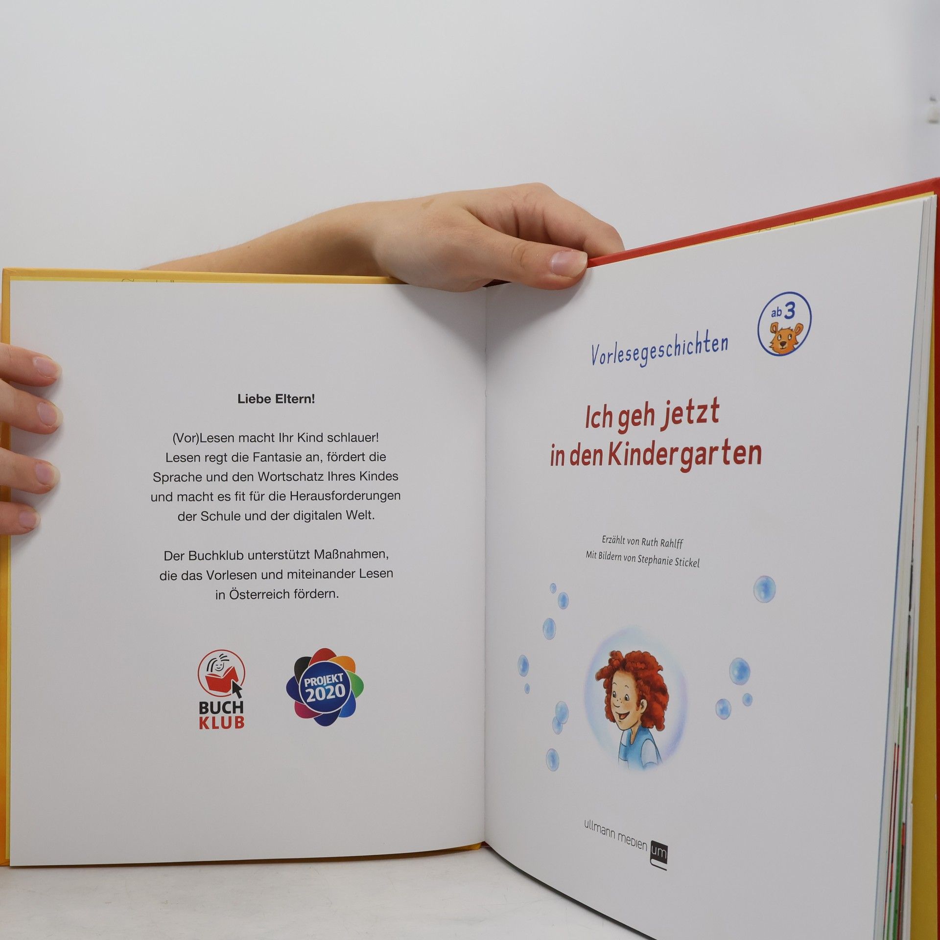 Ruth Rahlff Vorlesegeschichten Ich geh jetzt in den Kindergarten
