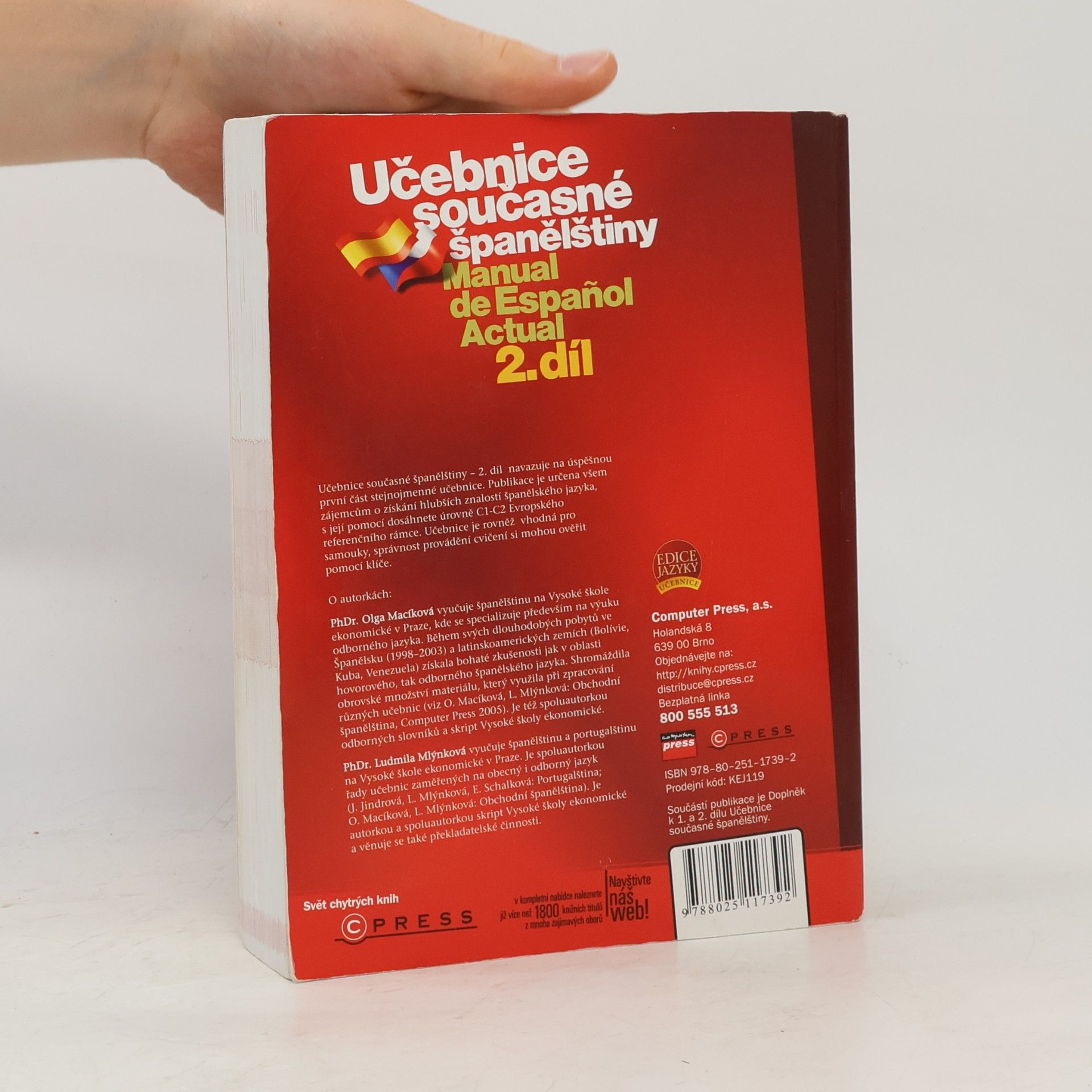 Olga Macíková Učebnice současné španělštiny 2. Manual de Español Actual 2