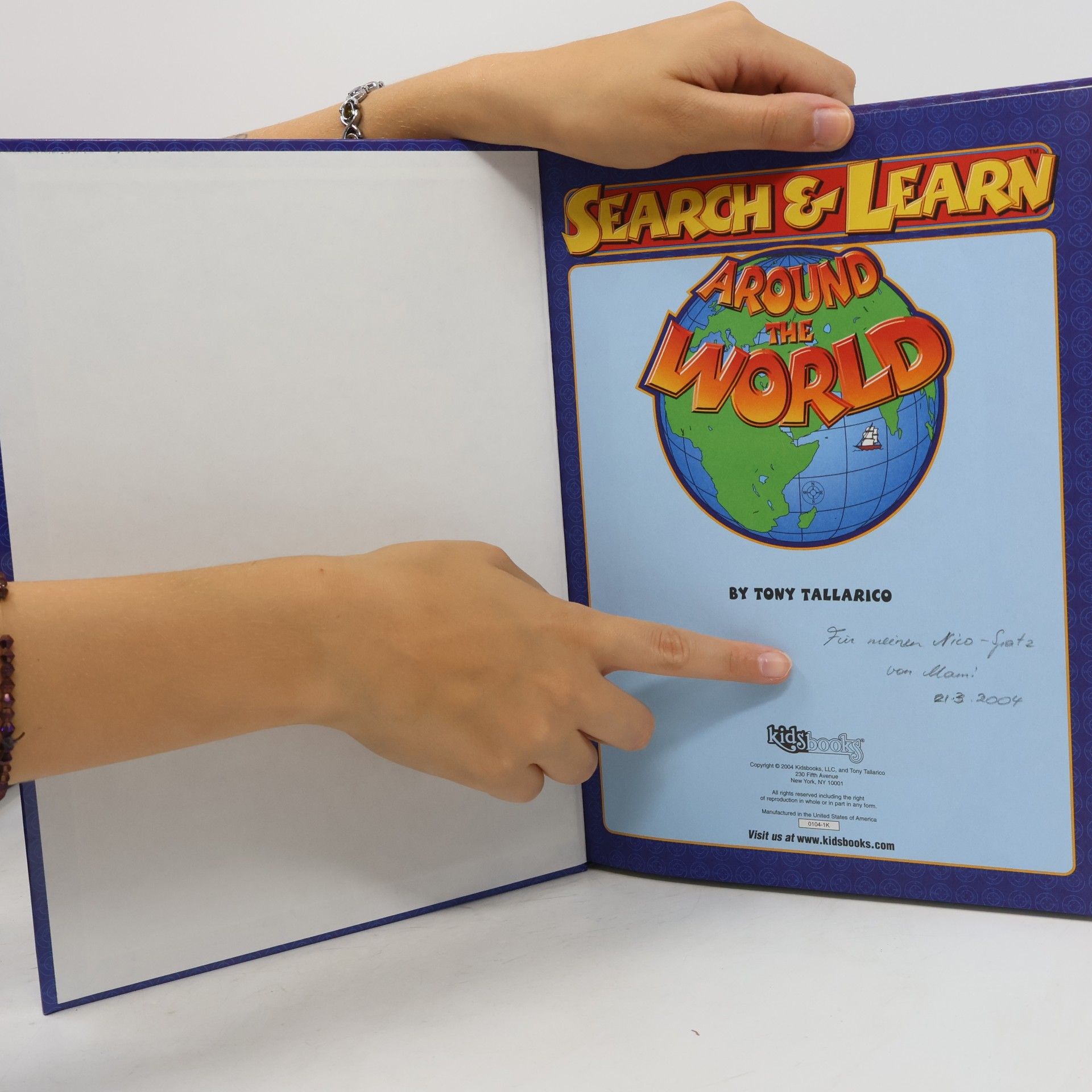 Tony Tallarico Search & Learn: Around the World