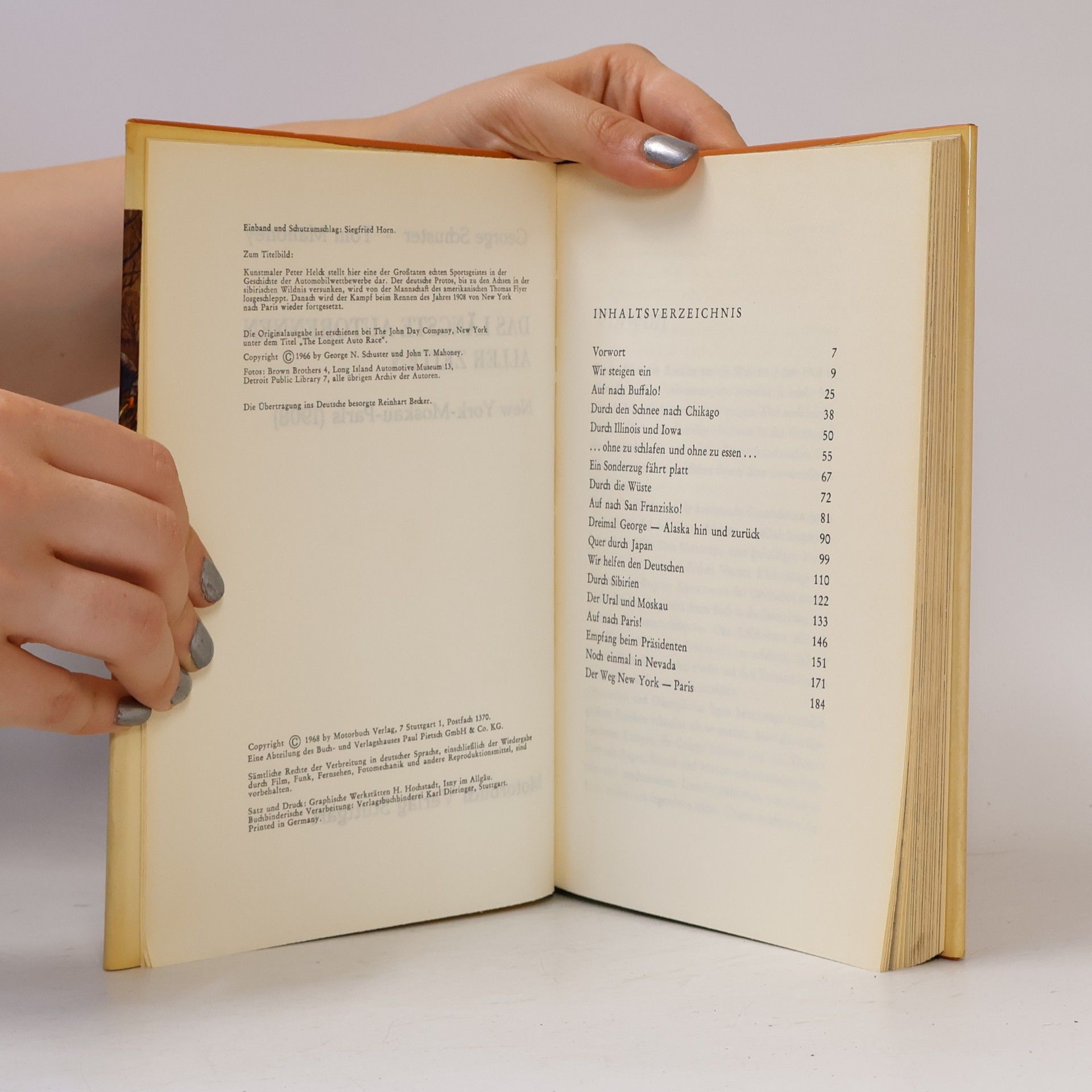 Georg E. Schuster Das längste Autorennen aller Zeiten