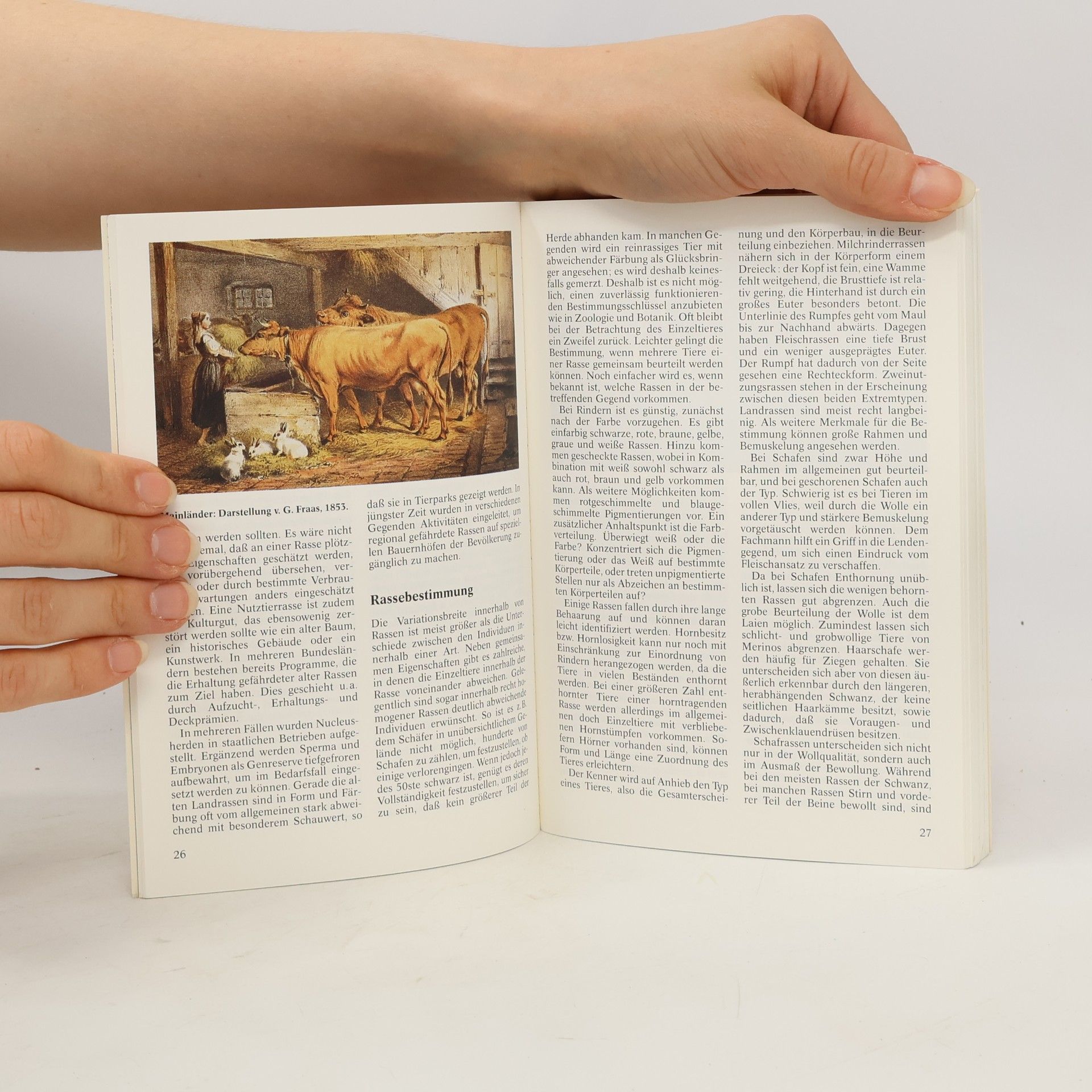 Hans Hinrich Sambraus Atlas der Nutztierrassen