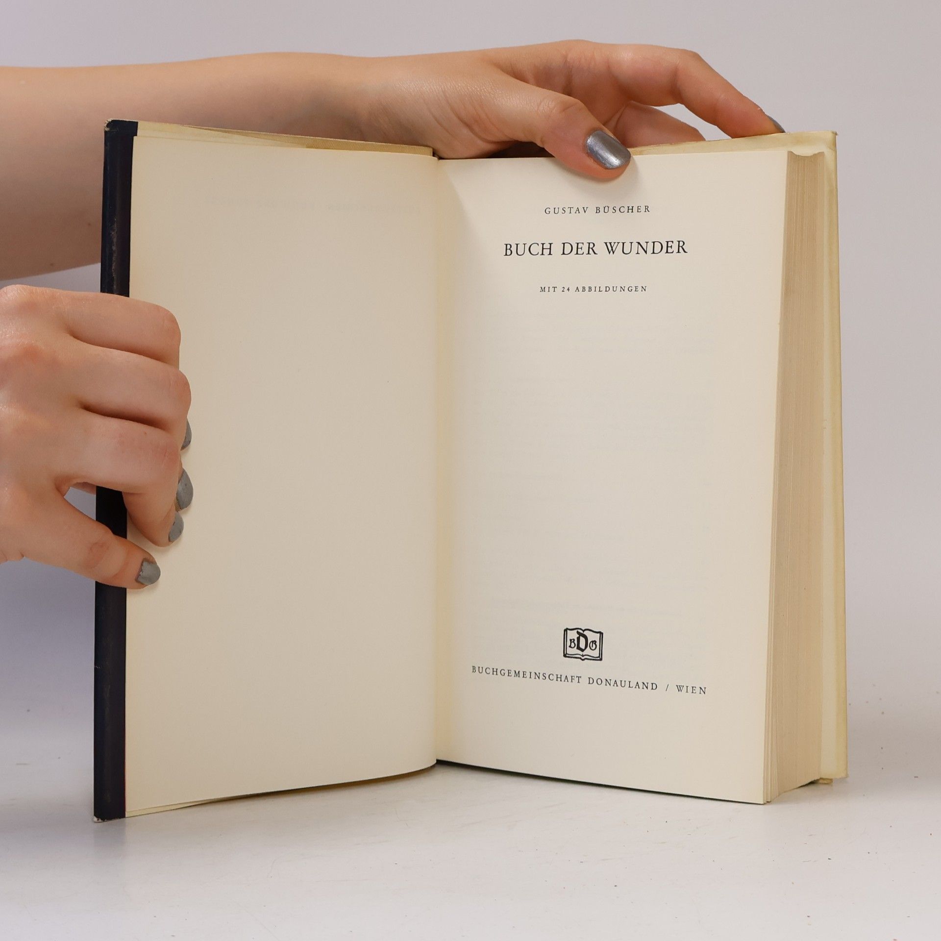 Gustav Büscher Buch der Wunder