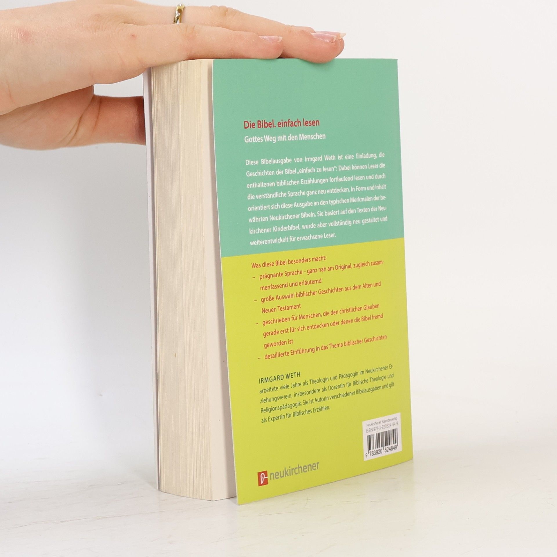 Irmgard Weth Die Bibel. einfach lesen