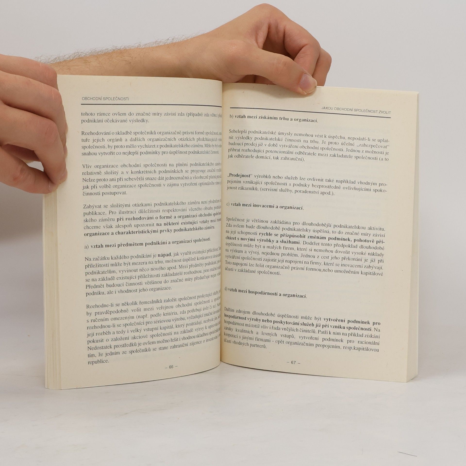 Collectif d'auteurs Obchodní společnosti