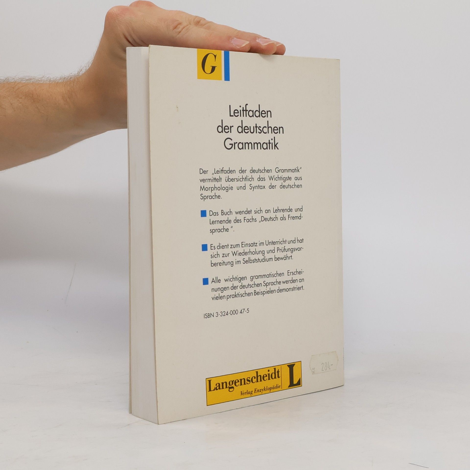 Gerhard Helbig Leitfaden der deutschen Grammatik