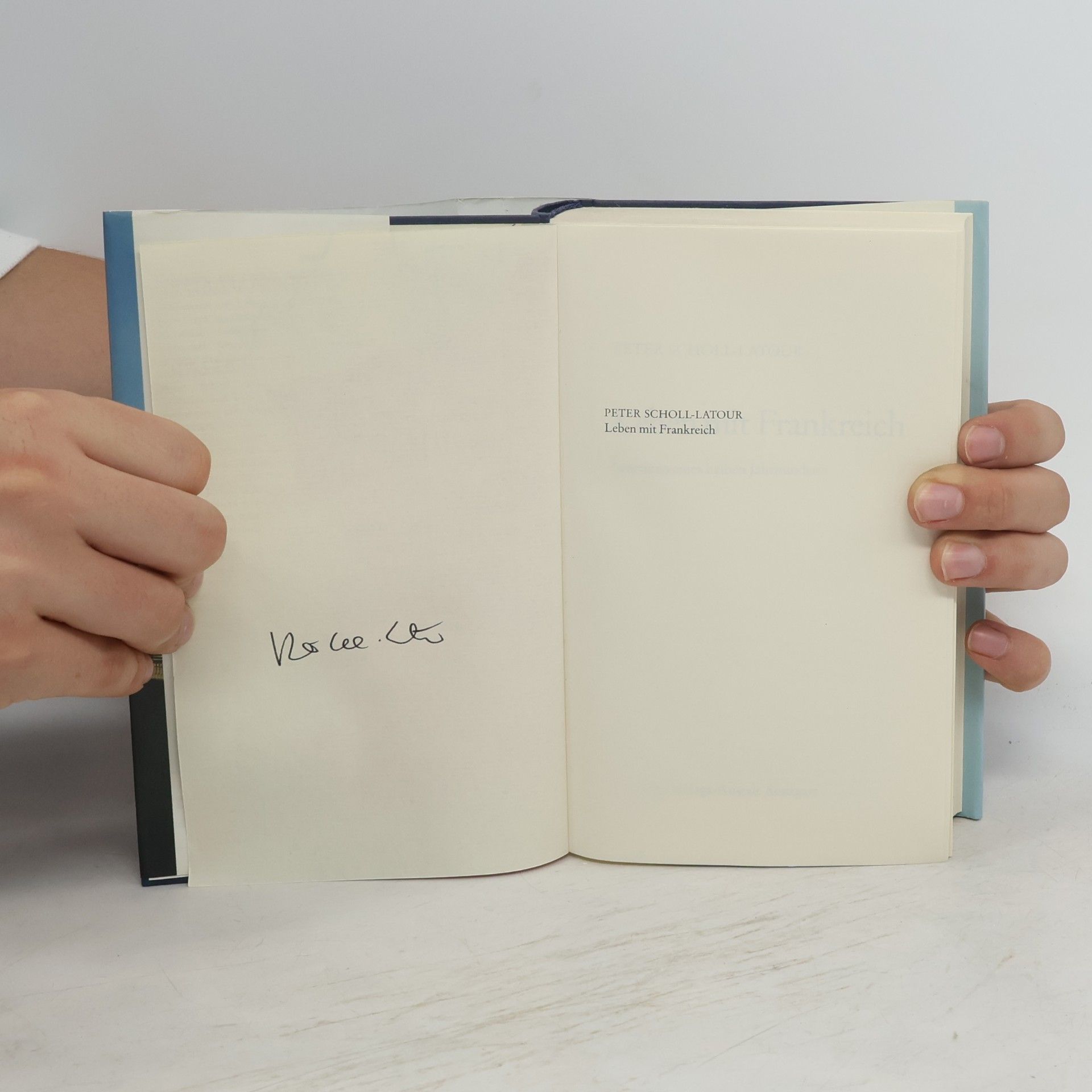 Peter Scholl-Latour Leben mit Frankreich