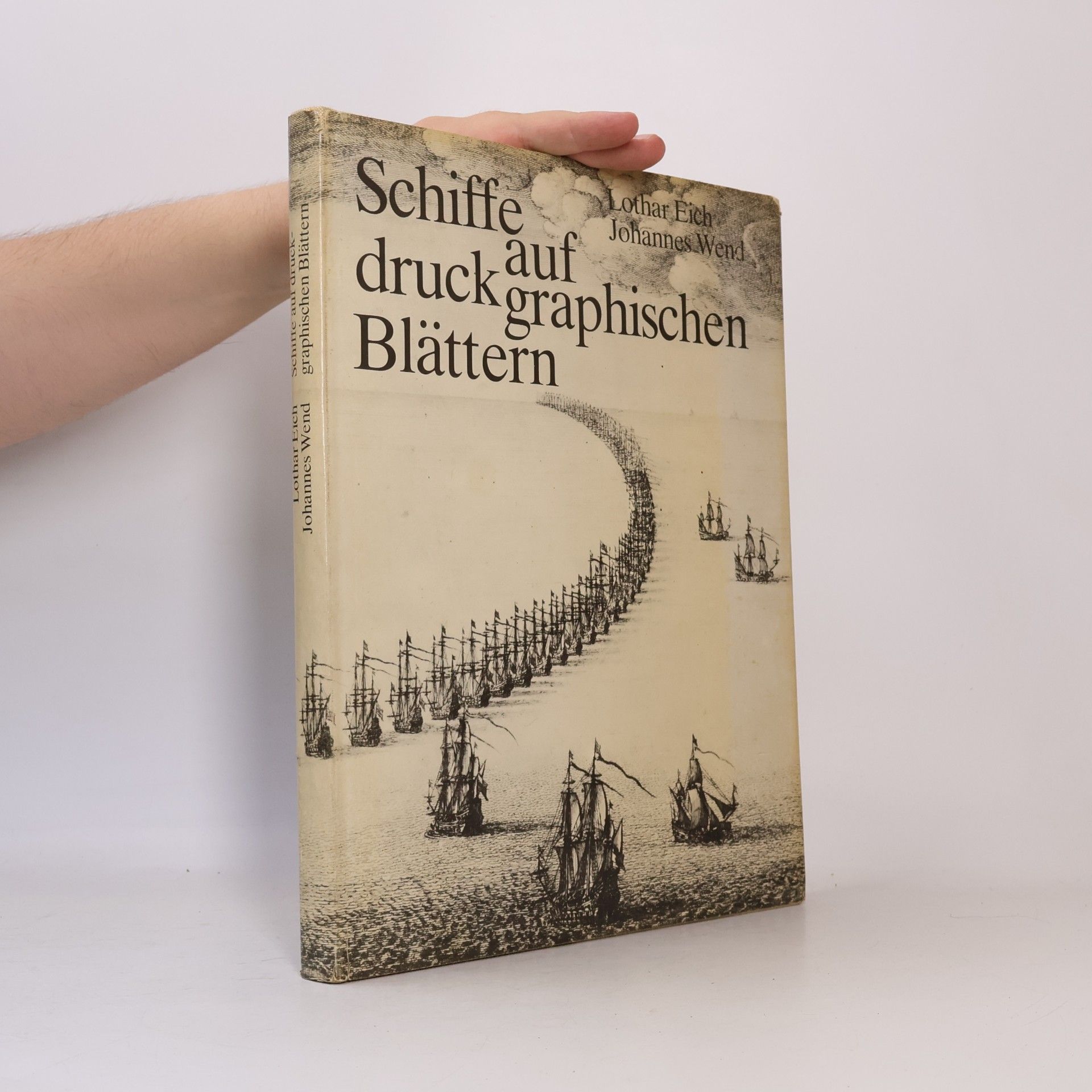 Schiffe auf druck graphischen Blättern