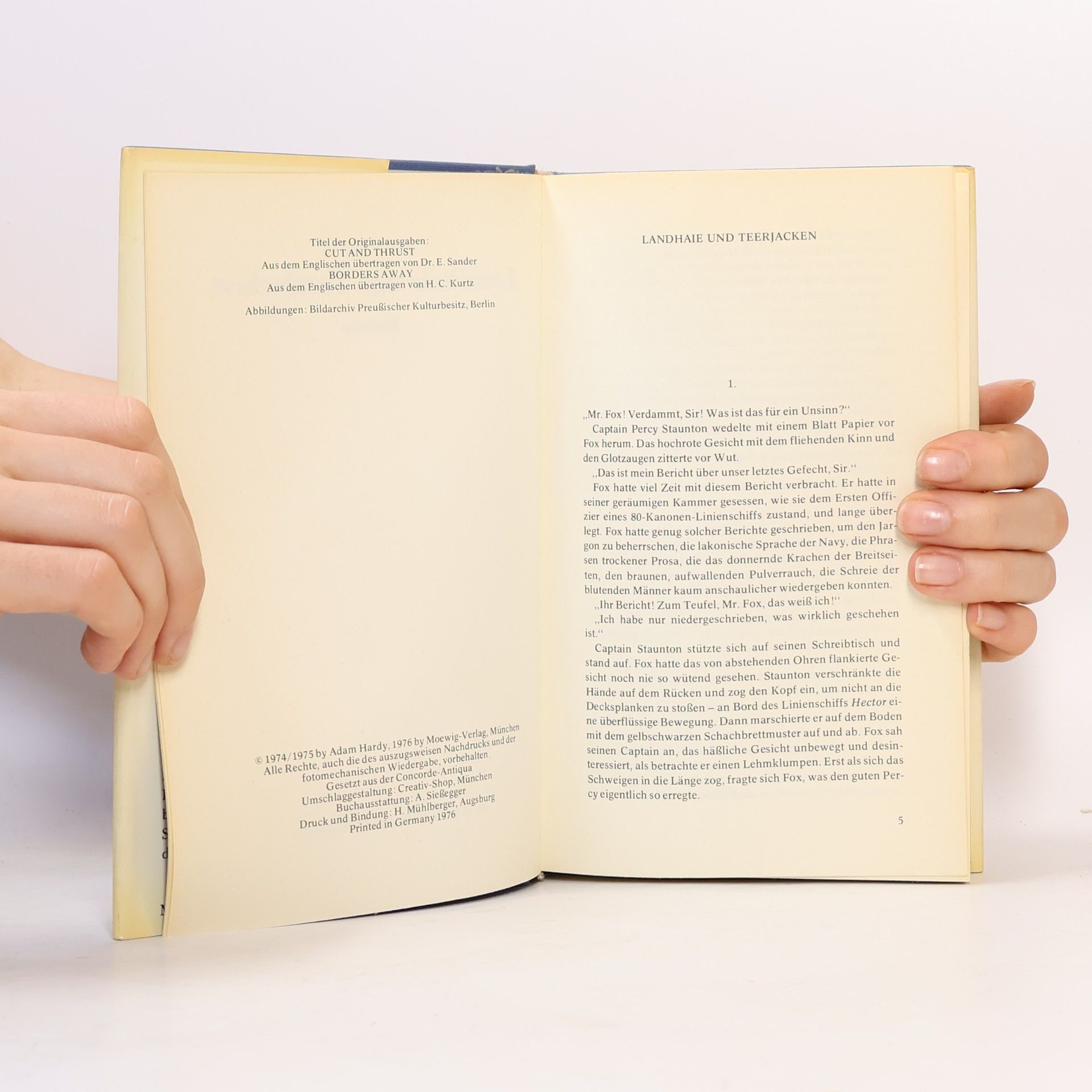 Adam Hardy Landhaie und Teerjacken