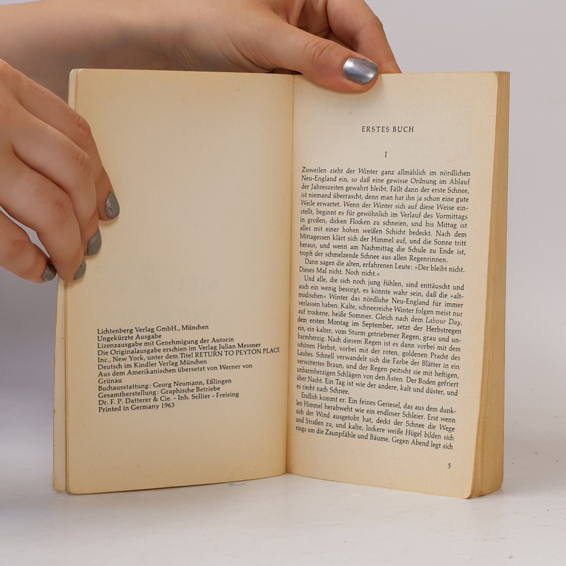 Grace Metalious Rückkehr nach Peyton Place