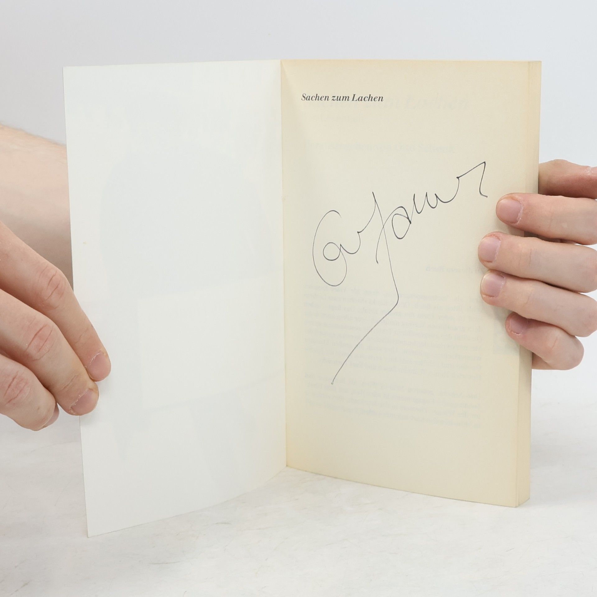 Otto Schenk Sachen zum Lachen