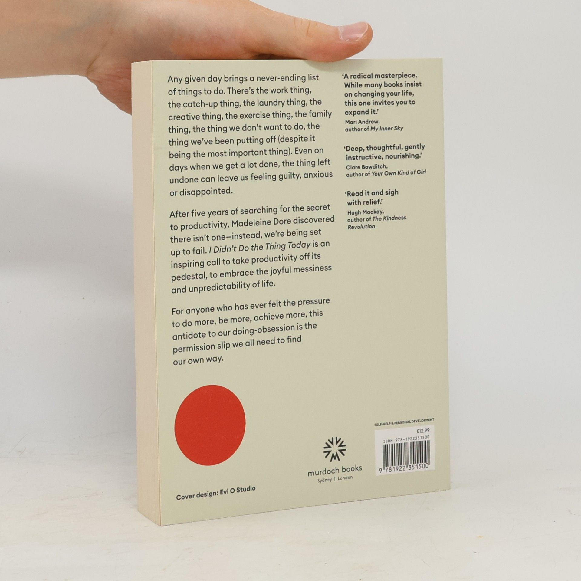 Madeleine Dore I Didn't Do The Thing Today