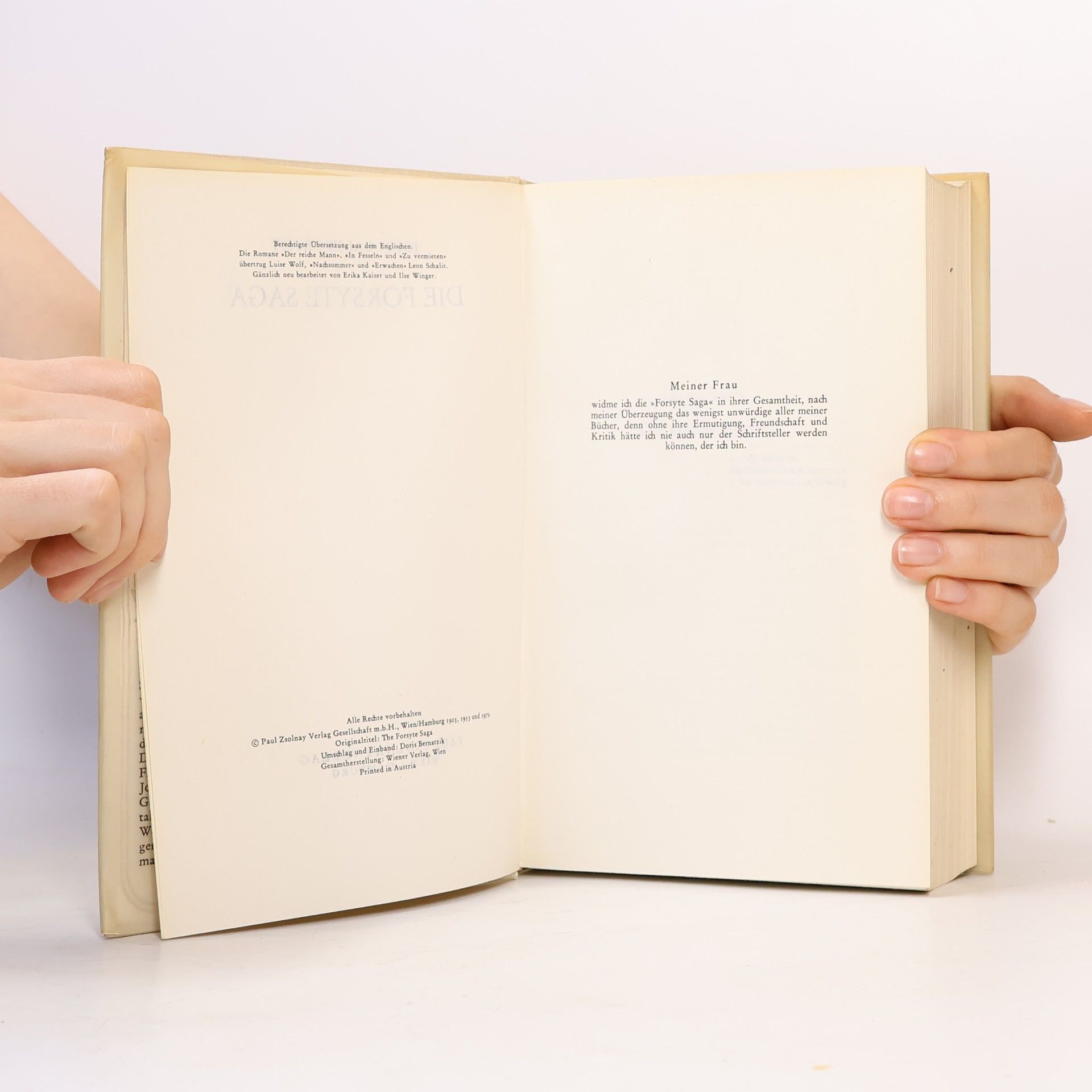John Galsworthy Die Forsyte Saga