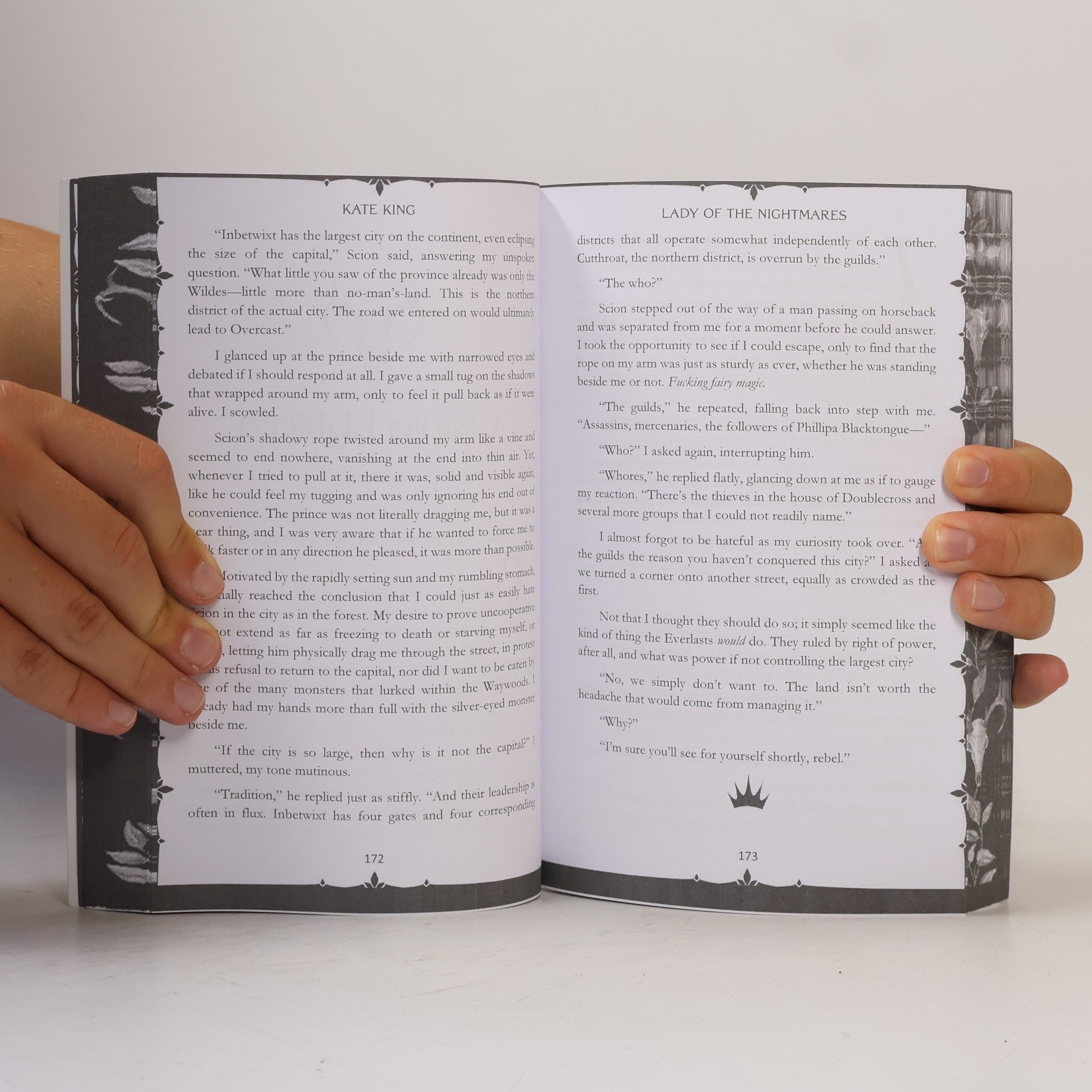 Kate King Wilde Fae: Lady Of The Nightmares - The Printed Edges Paperback Edition