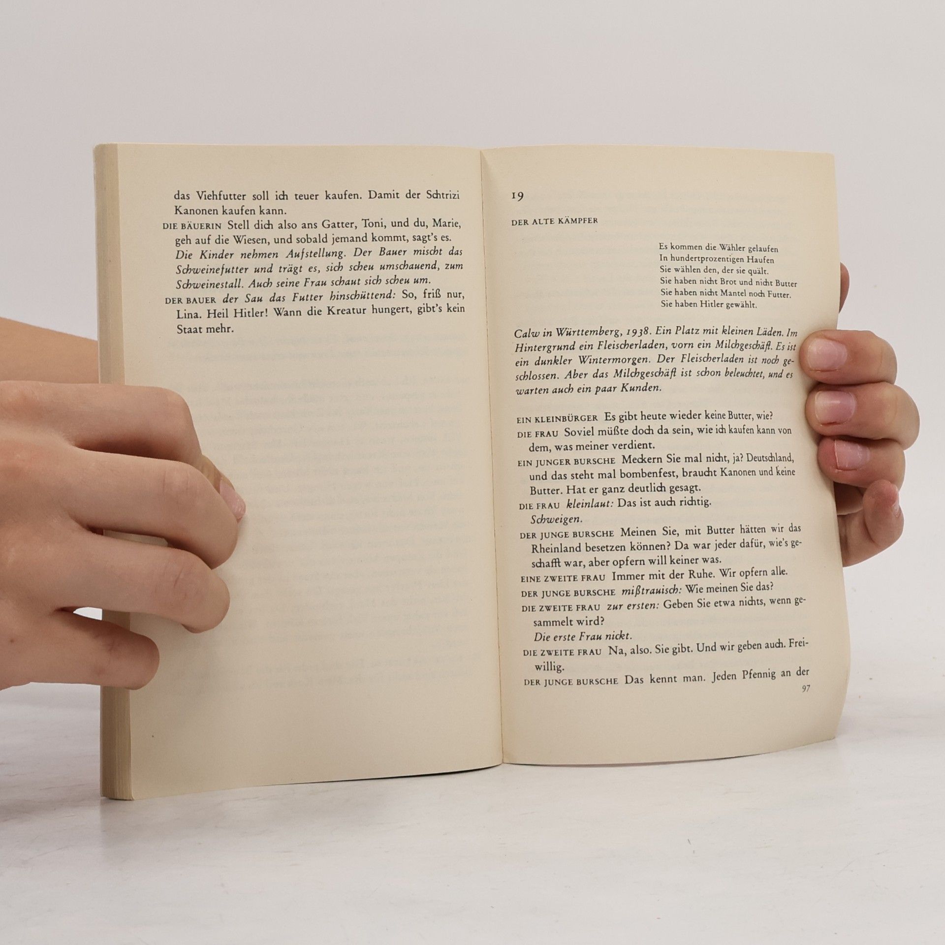 Bertolt Brecht Furcht und Elend des Dritten Reiches