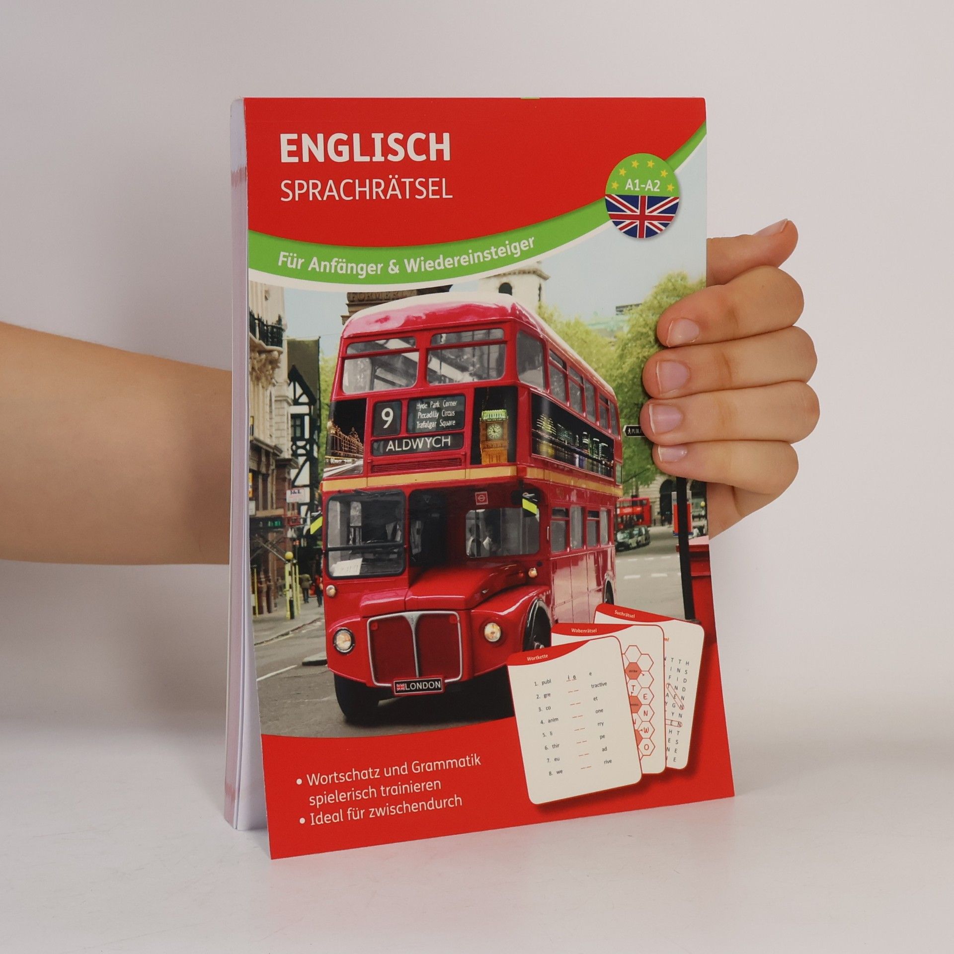 Englisch Sprachrätsel für Anfänger & Wiedereinsteiger