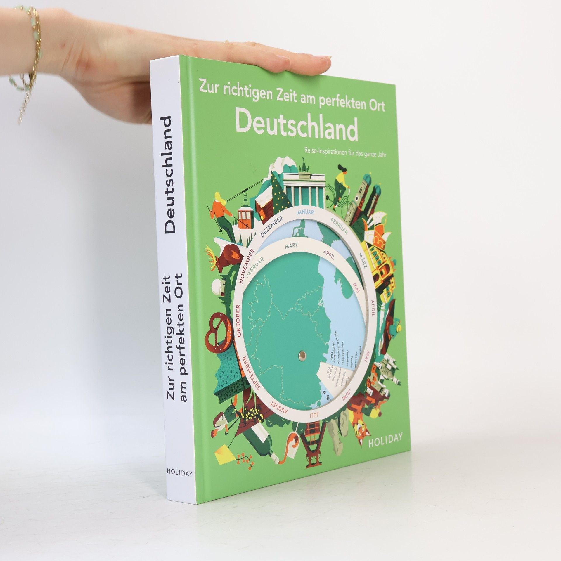 HOLIDAY Reisebuch: Zur richtigen Zeit am perfekten Ort - Deutschland
