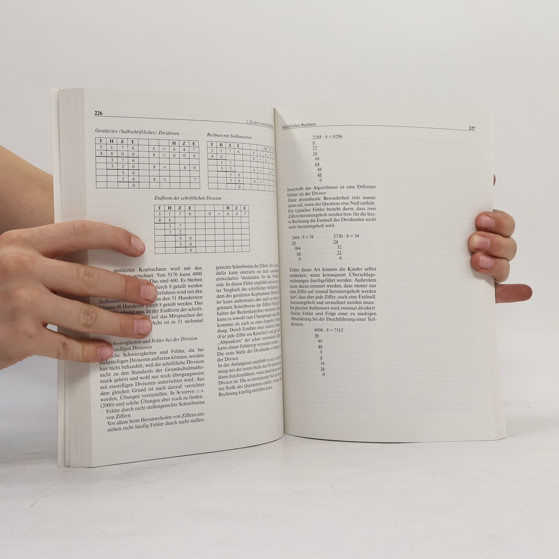 Wilhelm Schipper Handbuch für den Mathematikunterricht an Grundschulen