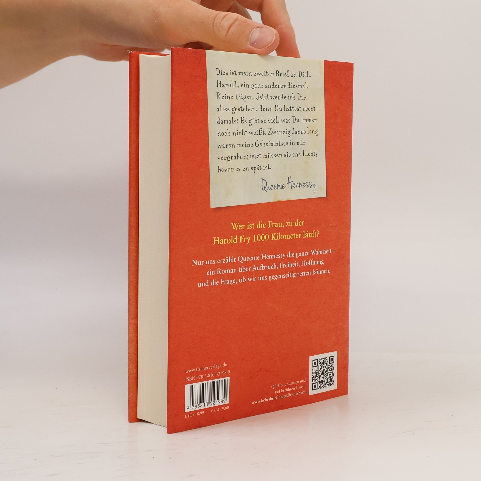 Rachel Joyce Der nie abgeschickte Liebesbrief an Harold Fry