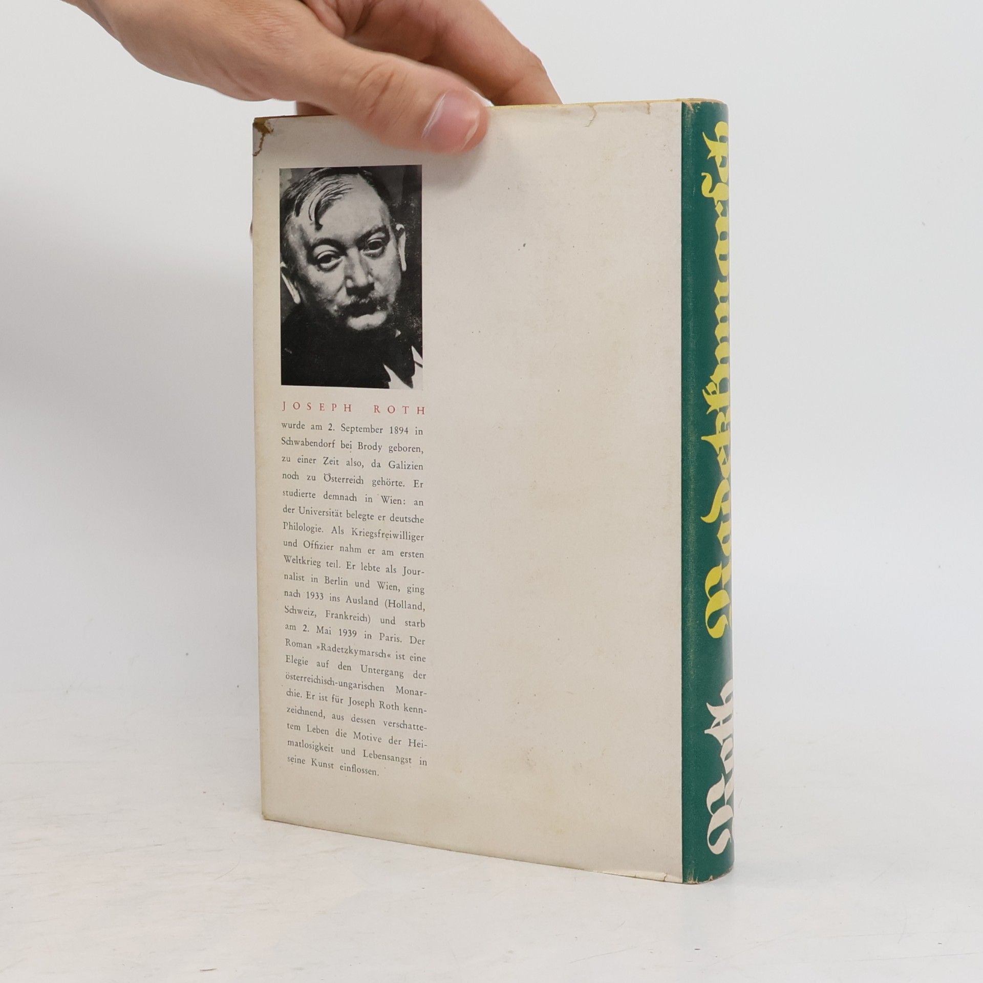 Joseph Roth Radetzkymarsch