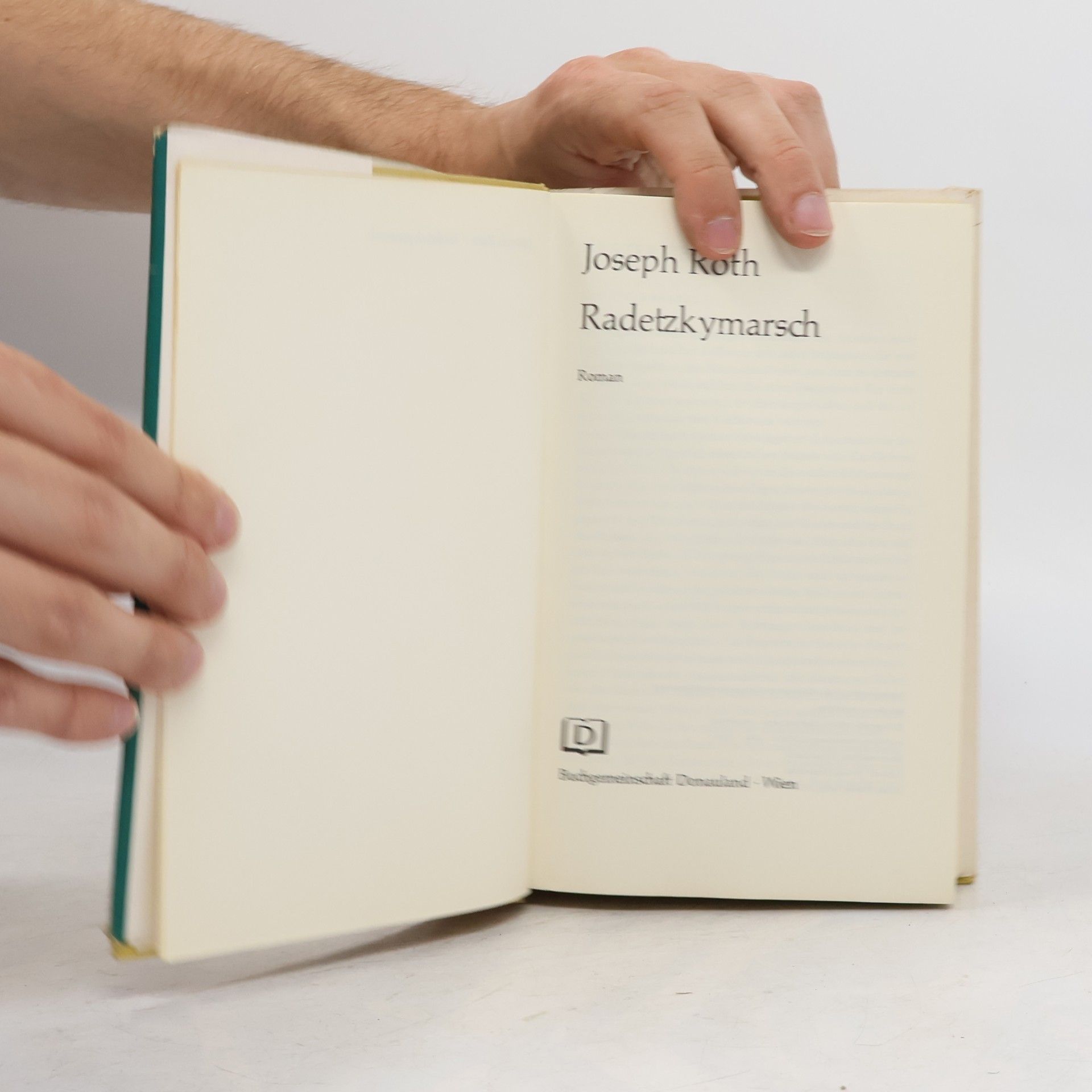 Joseph Roth Radetzkymarsch