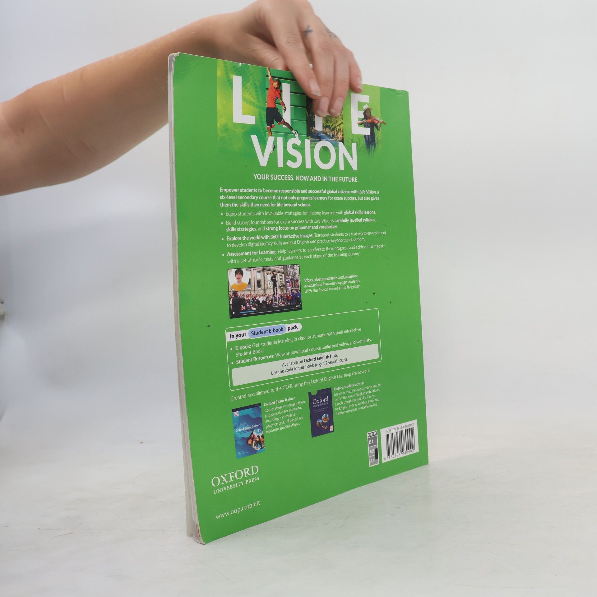 Carla Leonard Life Vision : Maturita Student Book A1/A2