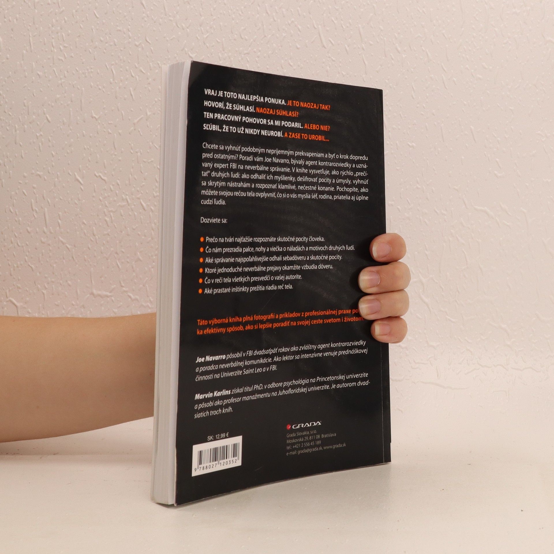 Joe Navarro Ako prekuknúť druhých ľudí – Príručka bývalého experta FBI