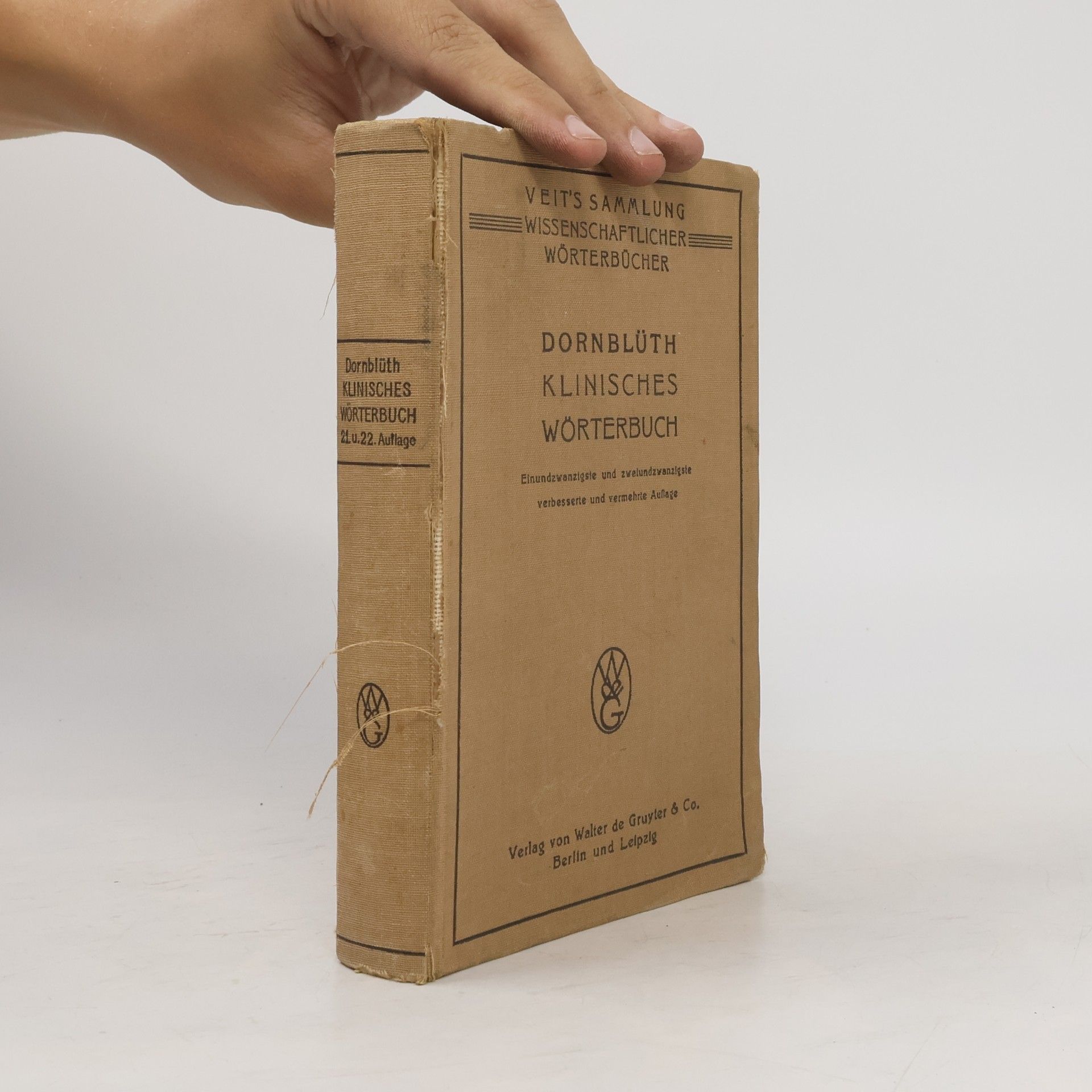 Otto Dornblüth Dornblüth klinisches Wörterbuch
