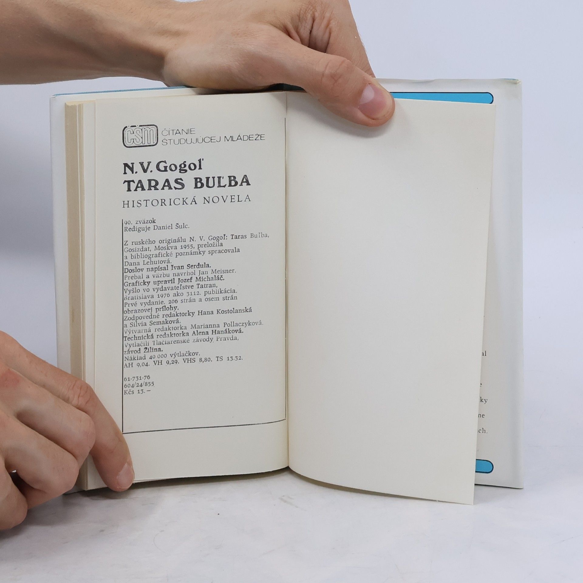 Nikolaj Vasilevič Gogol Taras Buľba
