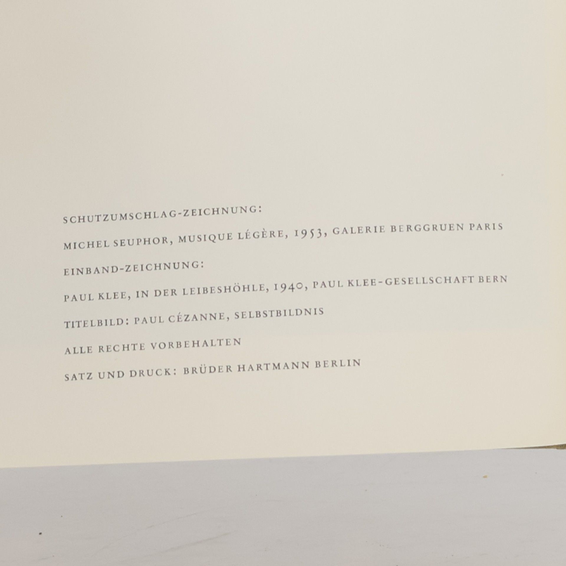 Eduard Trier Zeichner des XX. Jahrhunderts