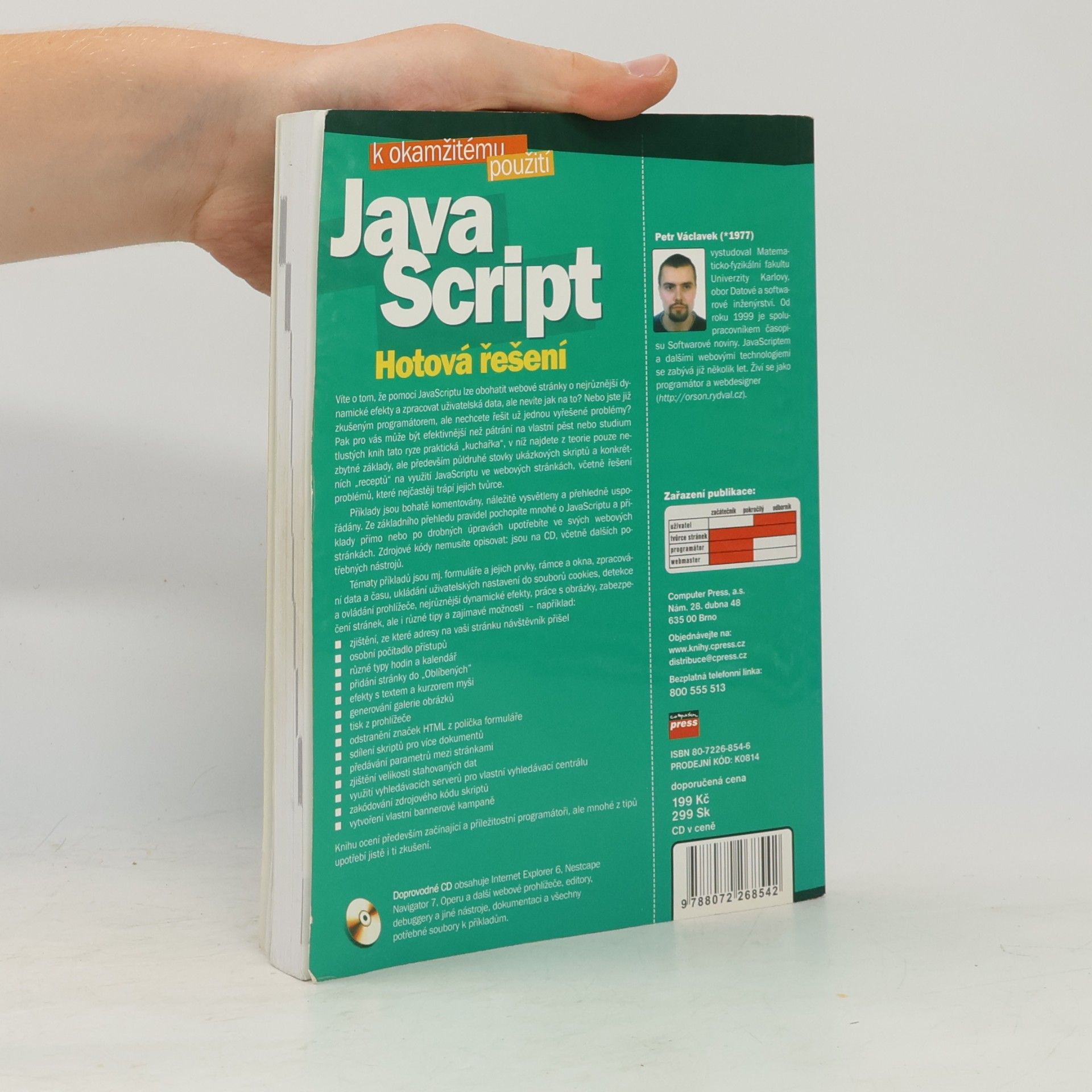Petr Václavek JavaScript : hotová řešení