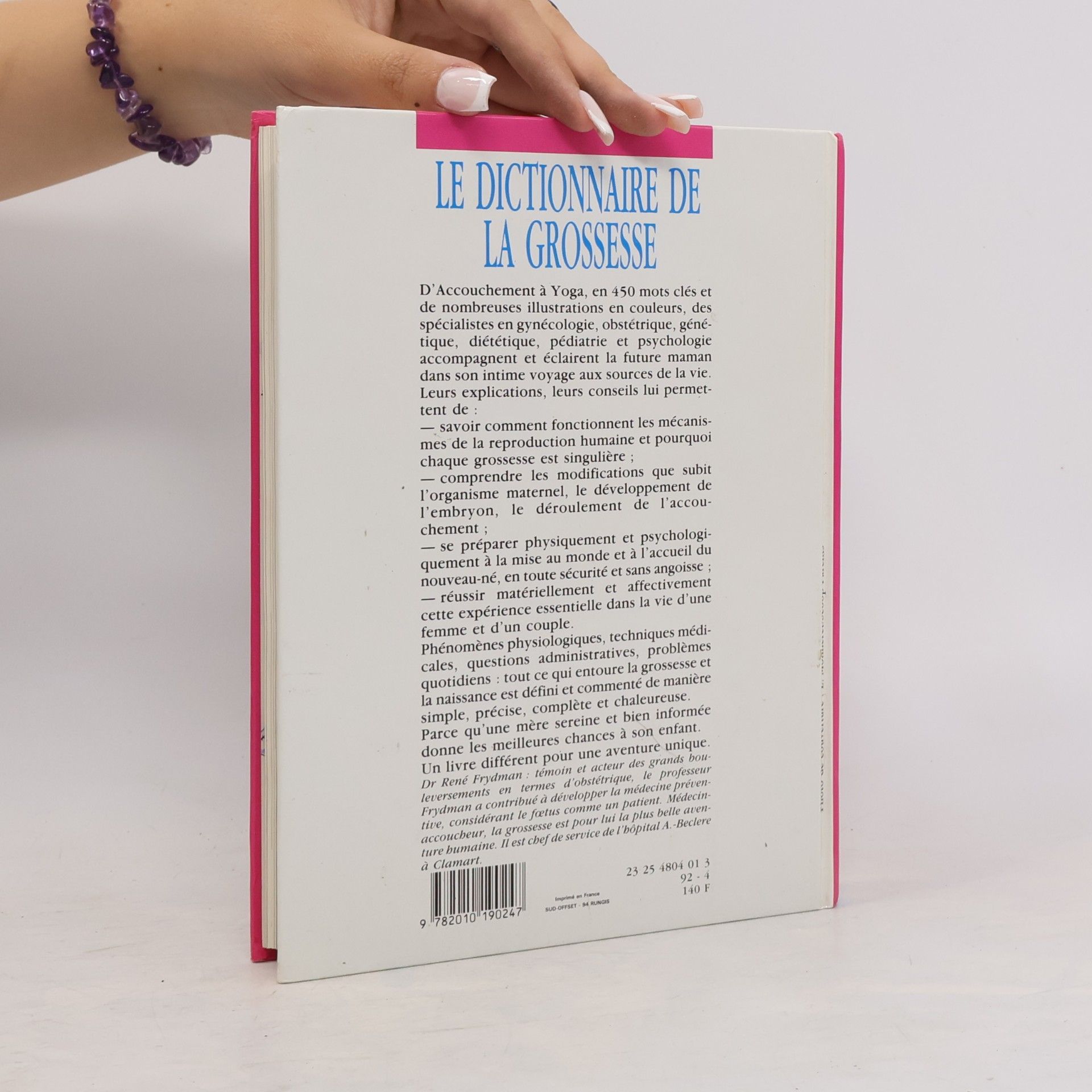 PROFESSEUR René Frydman Le dictionnaire de la grossesse