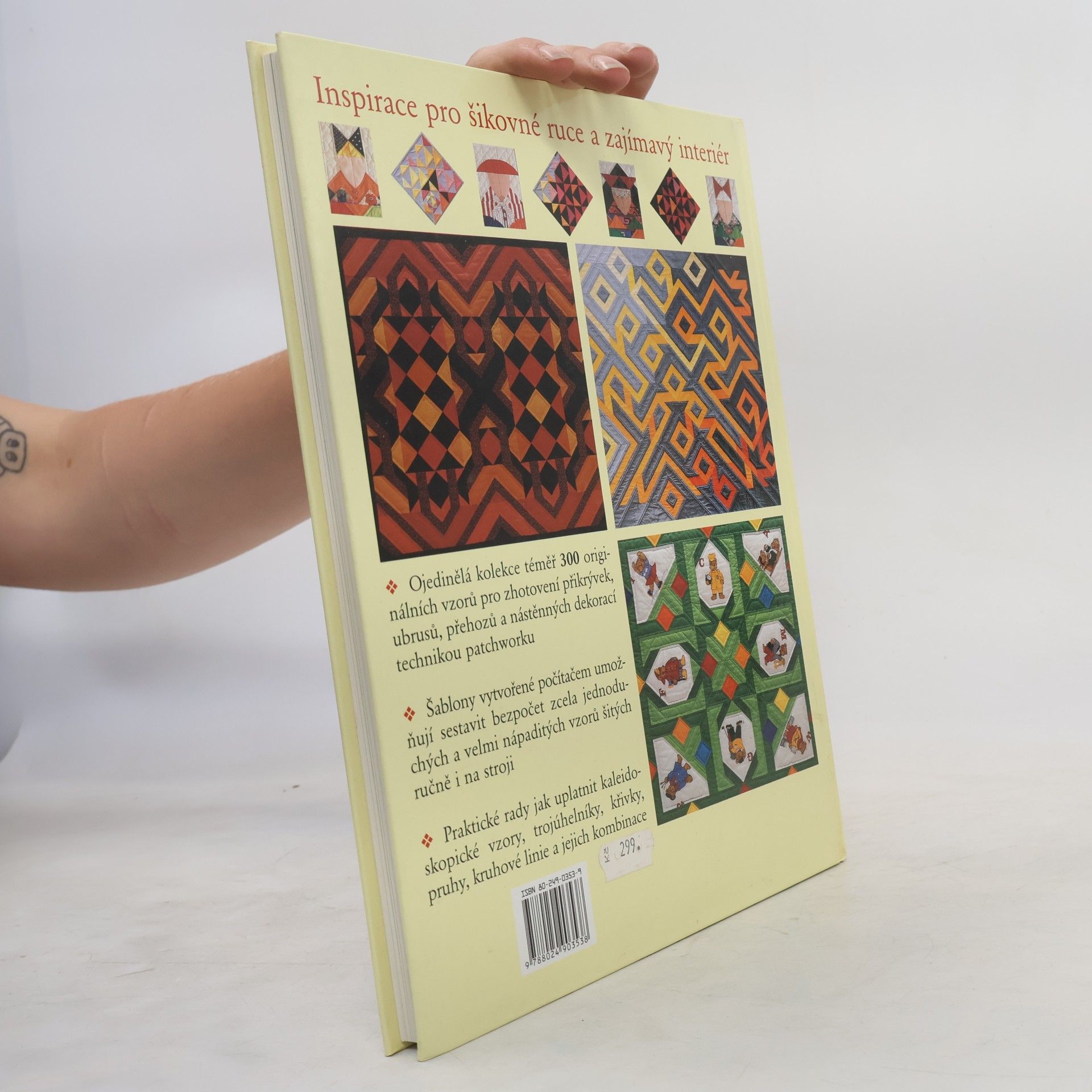 Birte Hilberg Tradiční patchwork. Vzorník originálních motivů.