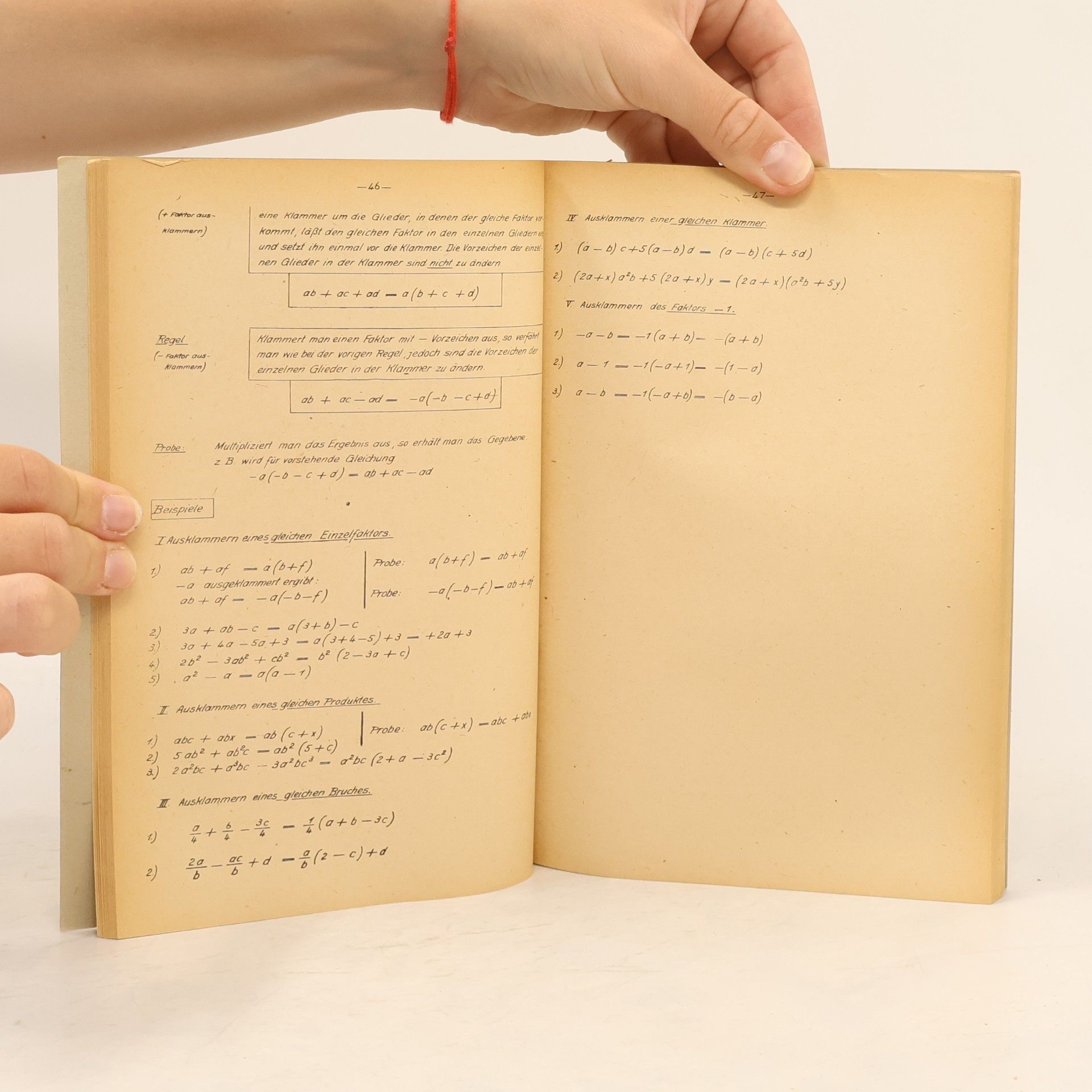 Richard Demmig Arithmetik und Algebra