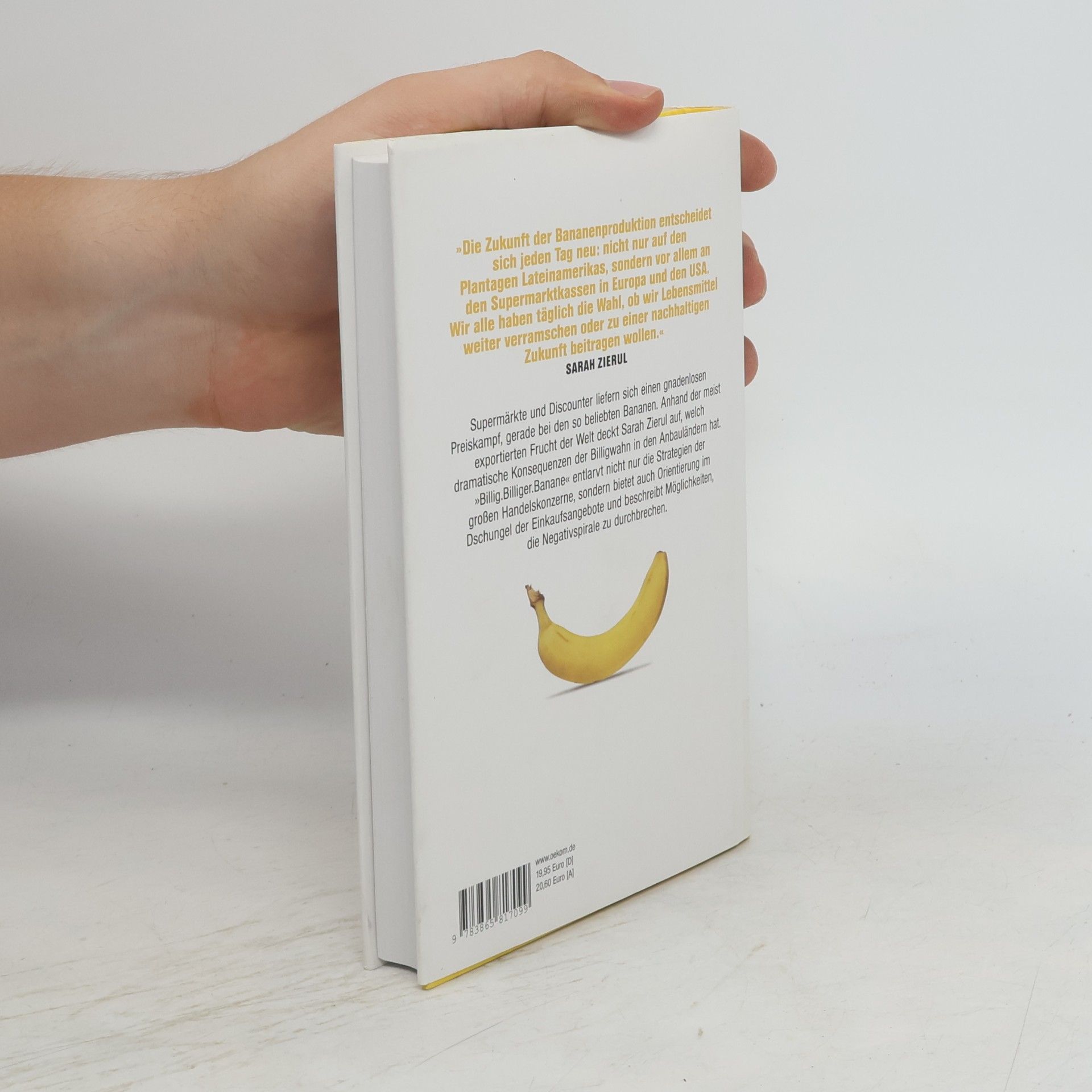 Sarah Zierul Billig. Billiger. Banane