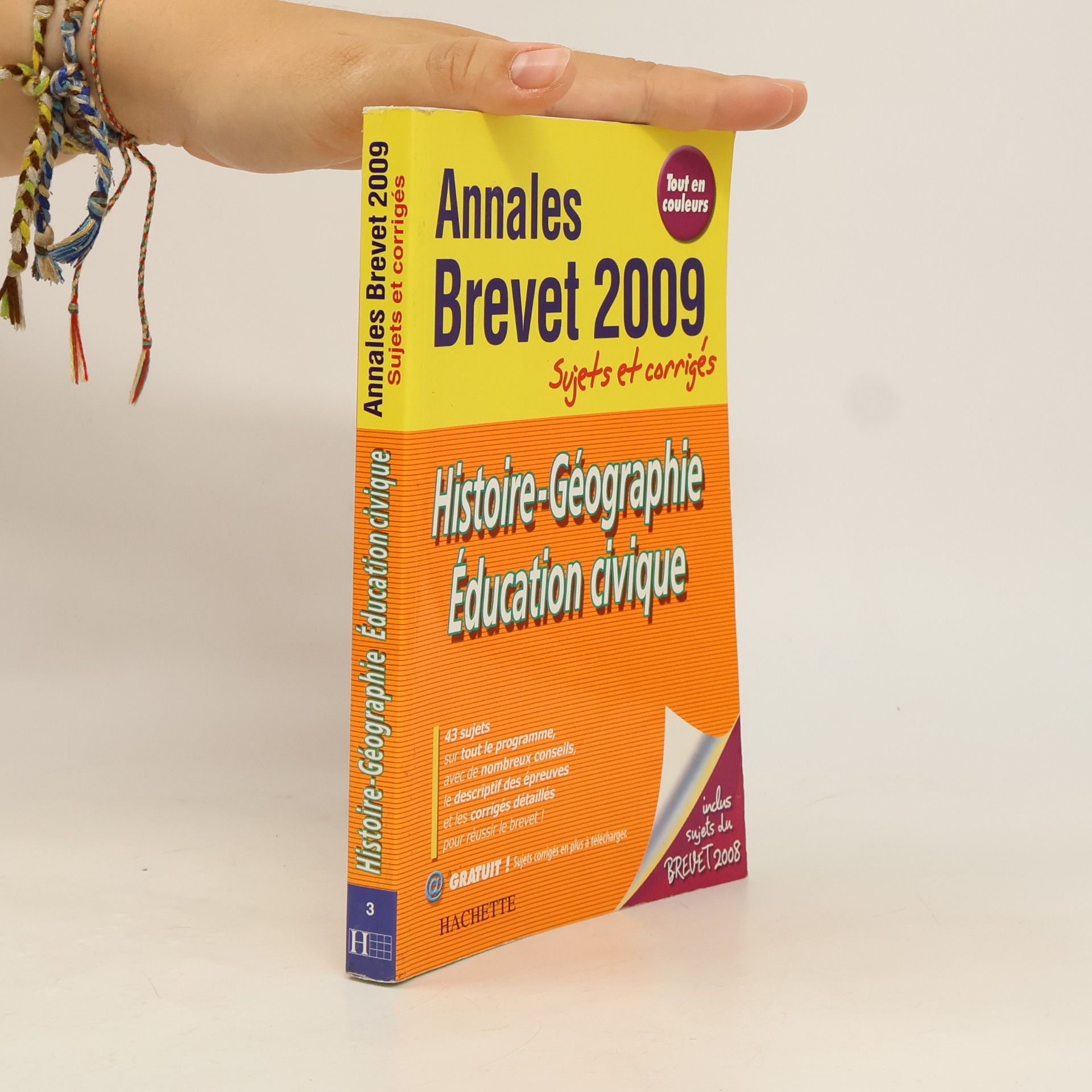 Annales Brevet 2009 - 3: Histoire-Géographie Éducation civique Brevet