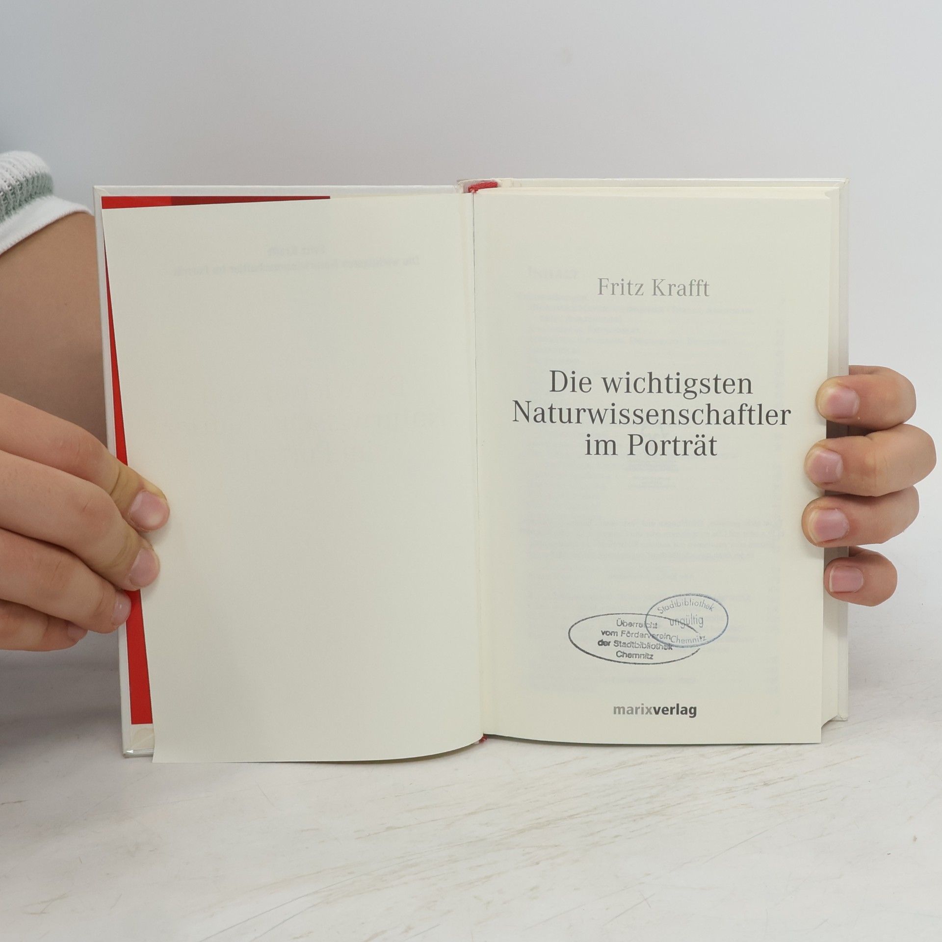 Fritz Krafft Die wichtigsten Naturwissenschaftler im Porträt