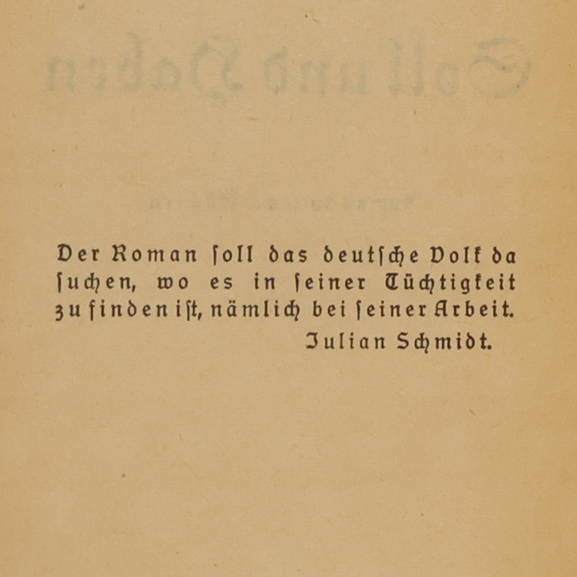 Gustav Freytag Soll und Haben