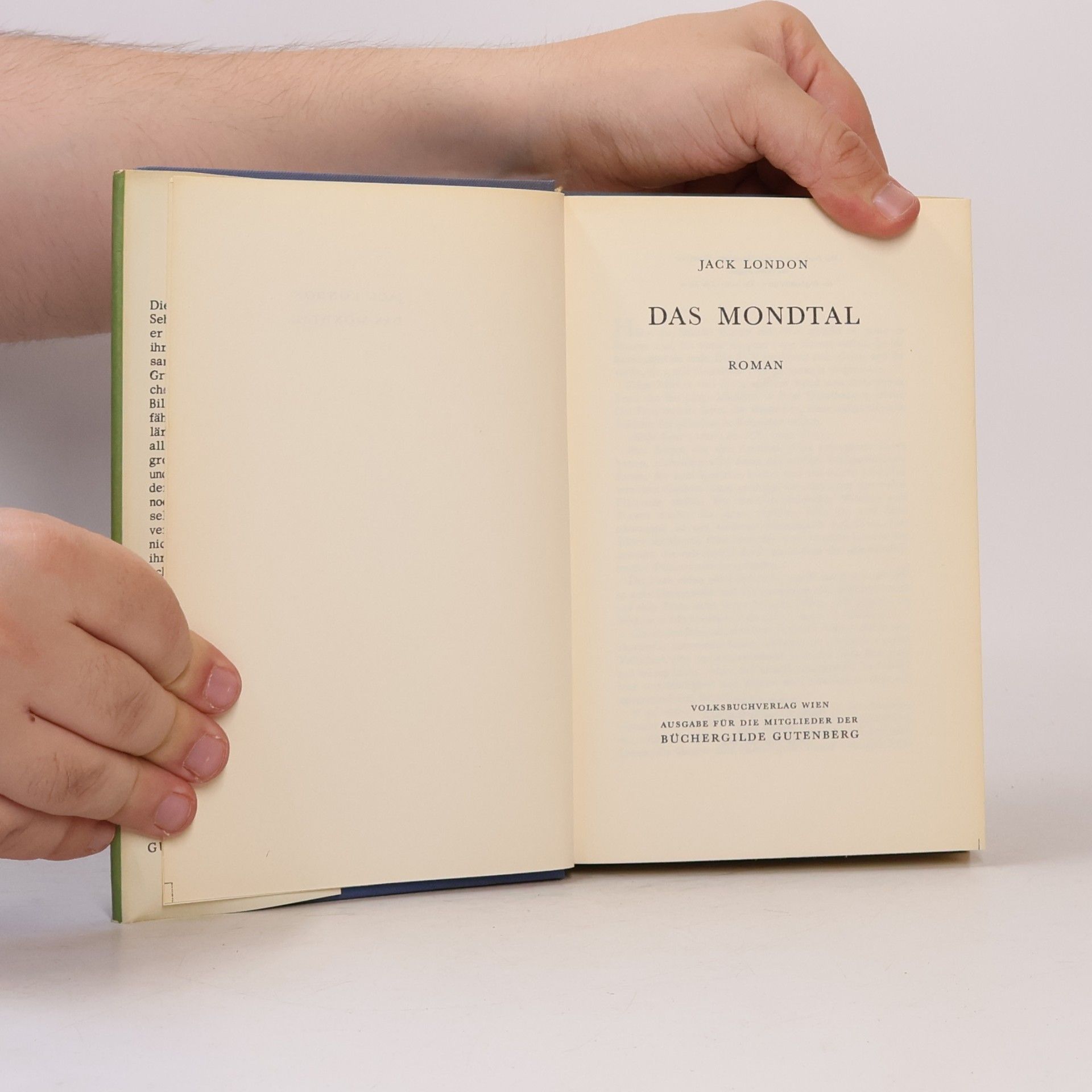 Jack London Das Mondtal