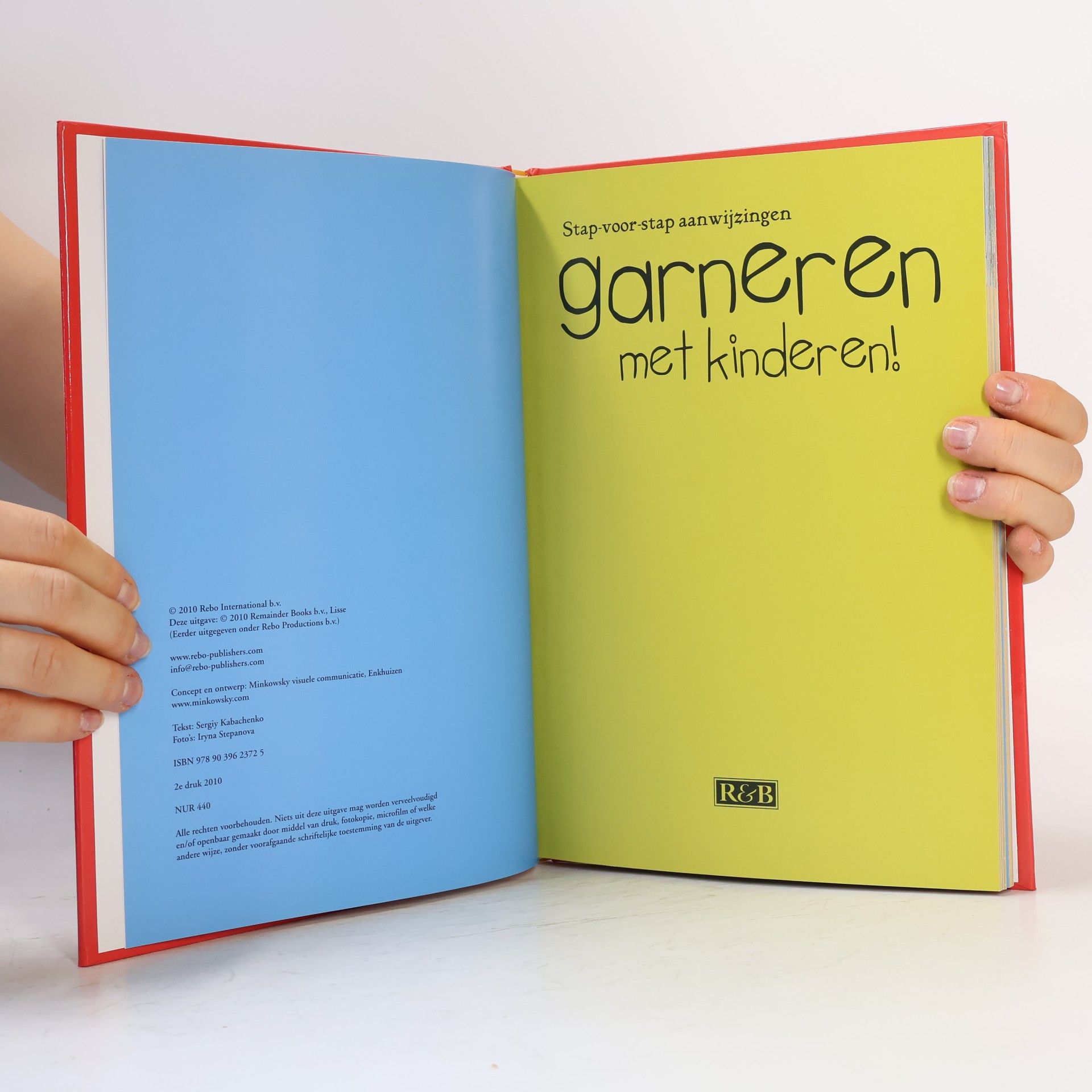 Sergiy Kabachenko Garneren met kinderen!