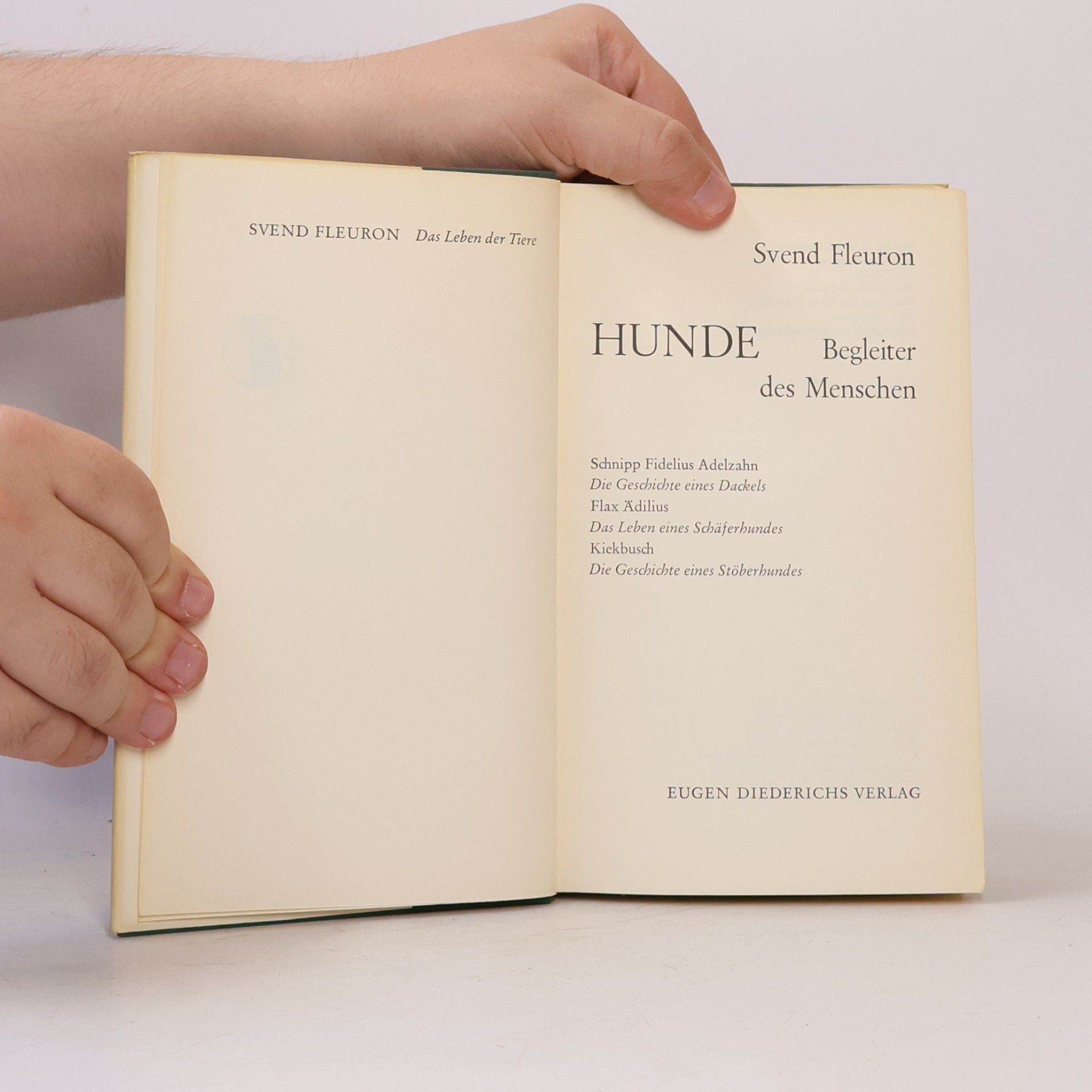Svend Fleuron Hunde Begleiter des Menschen