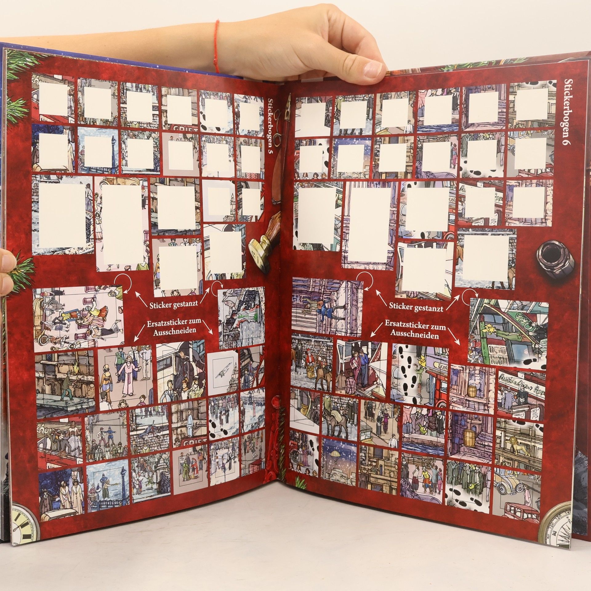 Gecko Keck Micro Crimes Adventskalender – Sherlock Holmes und die Blutspuren im Schnee. Mit XXL-Wimmelposter und Stickern durch London