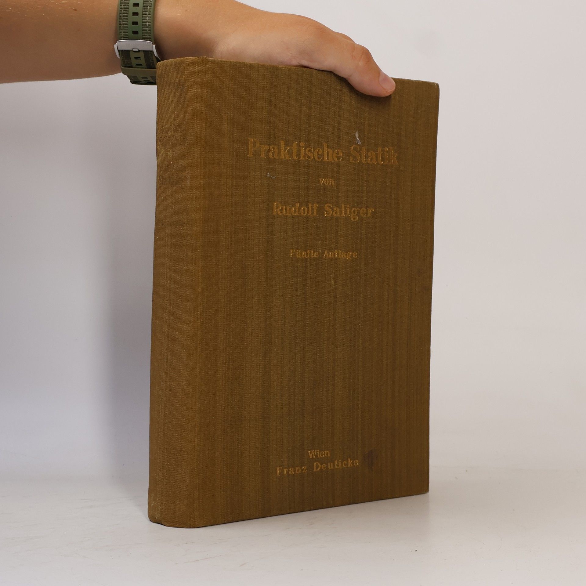 Rudolf Saliger Praktische Statik